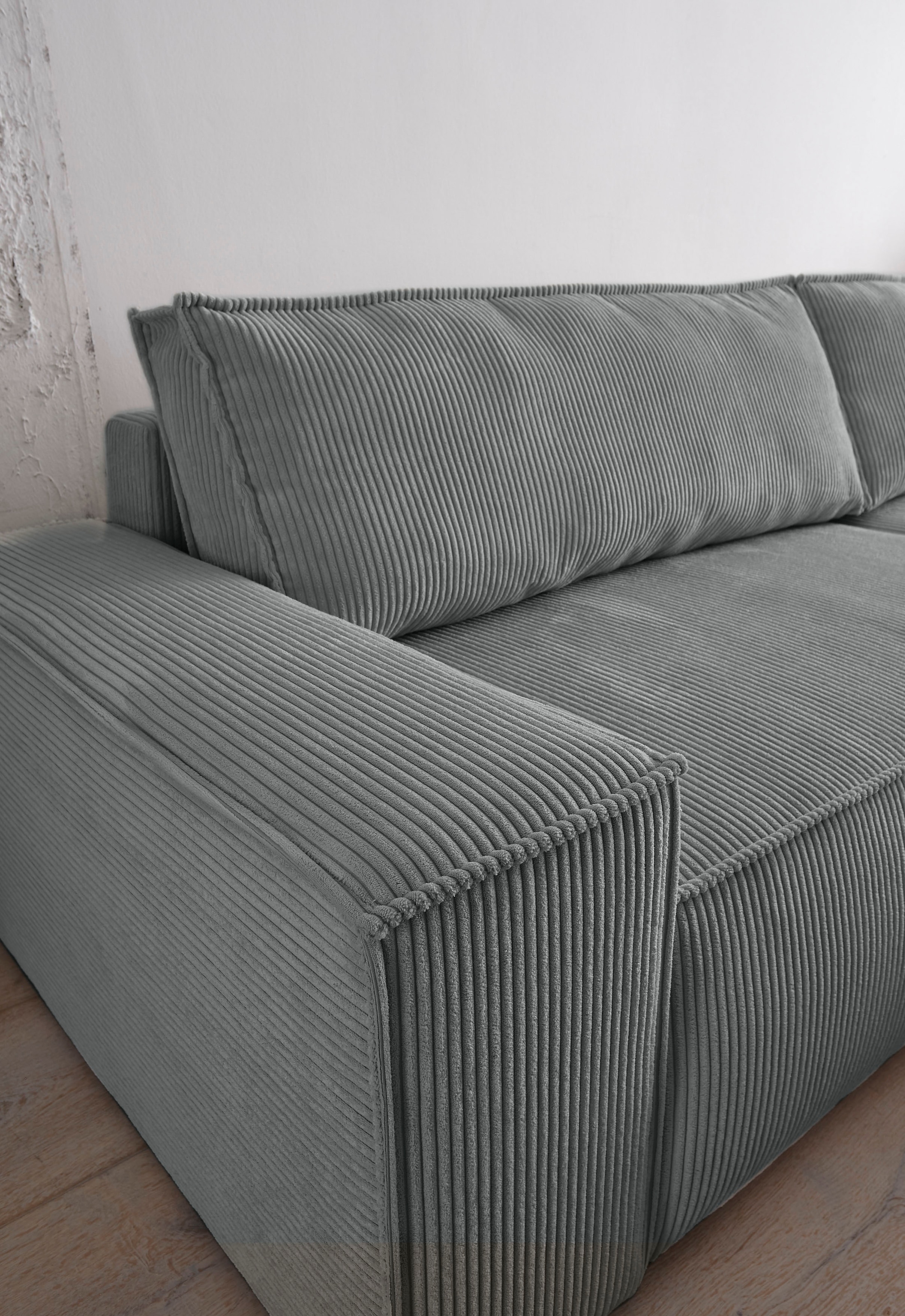 Home affaire 3-Sitzer "SHERWOOD", nachts: Schlafsofa (Liegefläche 200x136 c günstig online kaufen