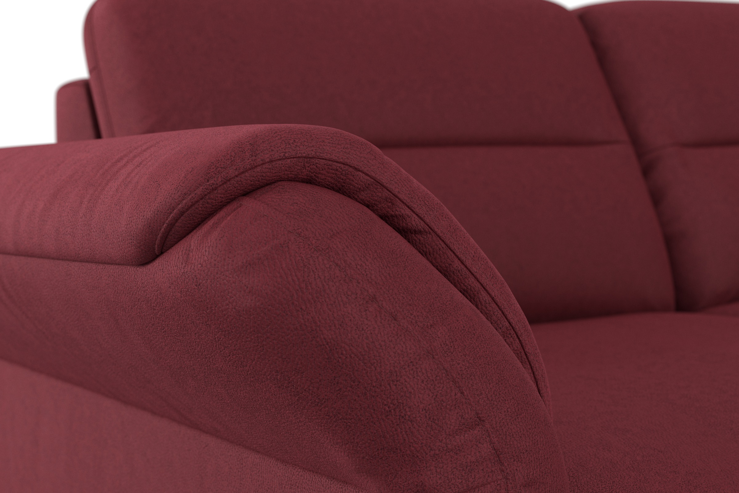 sit&more Ecksofa »Mellum L-Form«, Federkern, wahlweise mit Bettfunktion, Bettkasten und Armteilfunktion