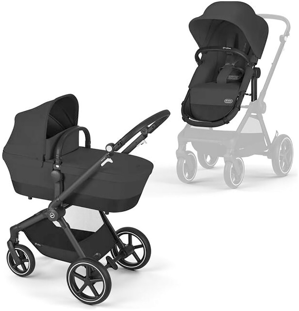 CYBEX Kinder-Buggy »Gold, Eos Lux« 22 kg moon black