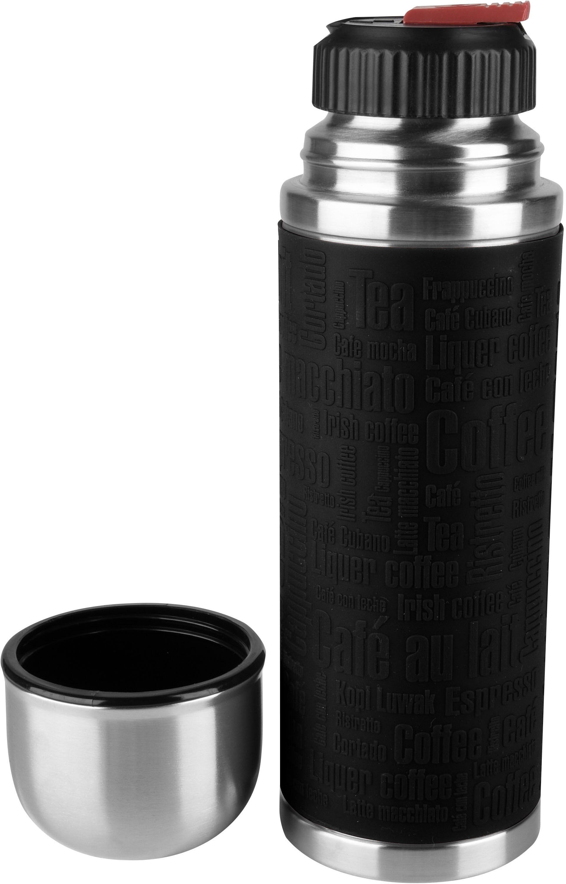 Emsa Isolierkanne »Senator Sleeve«, 0,5 l, Silikonmanschette, Safe Loc Vers günstig online kaufen