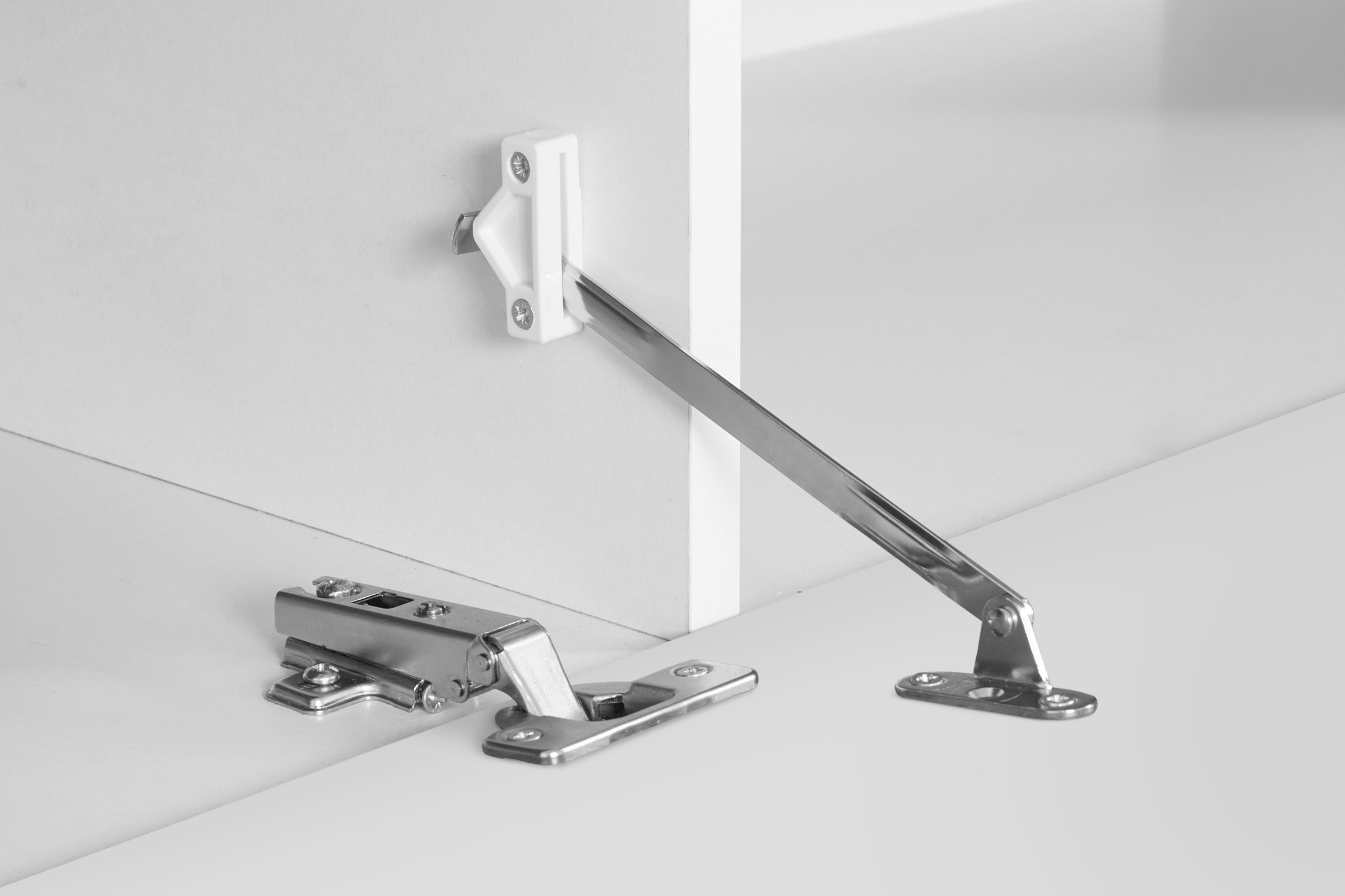 INOSIGN Wohnwand »Coro, Anbauwand, Medienwand«, (Set, 2 St.), Lowboard 4 Fächern Breite 240 und Hängeschrank 6 Fächern Breite 90