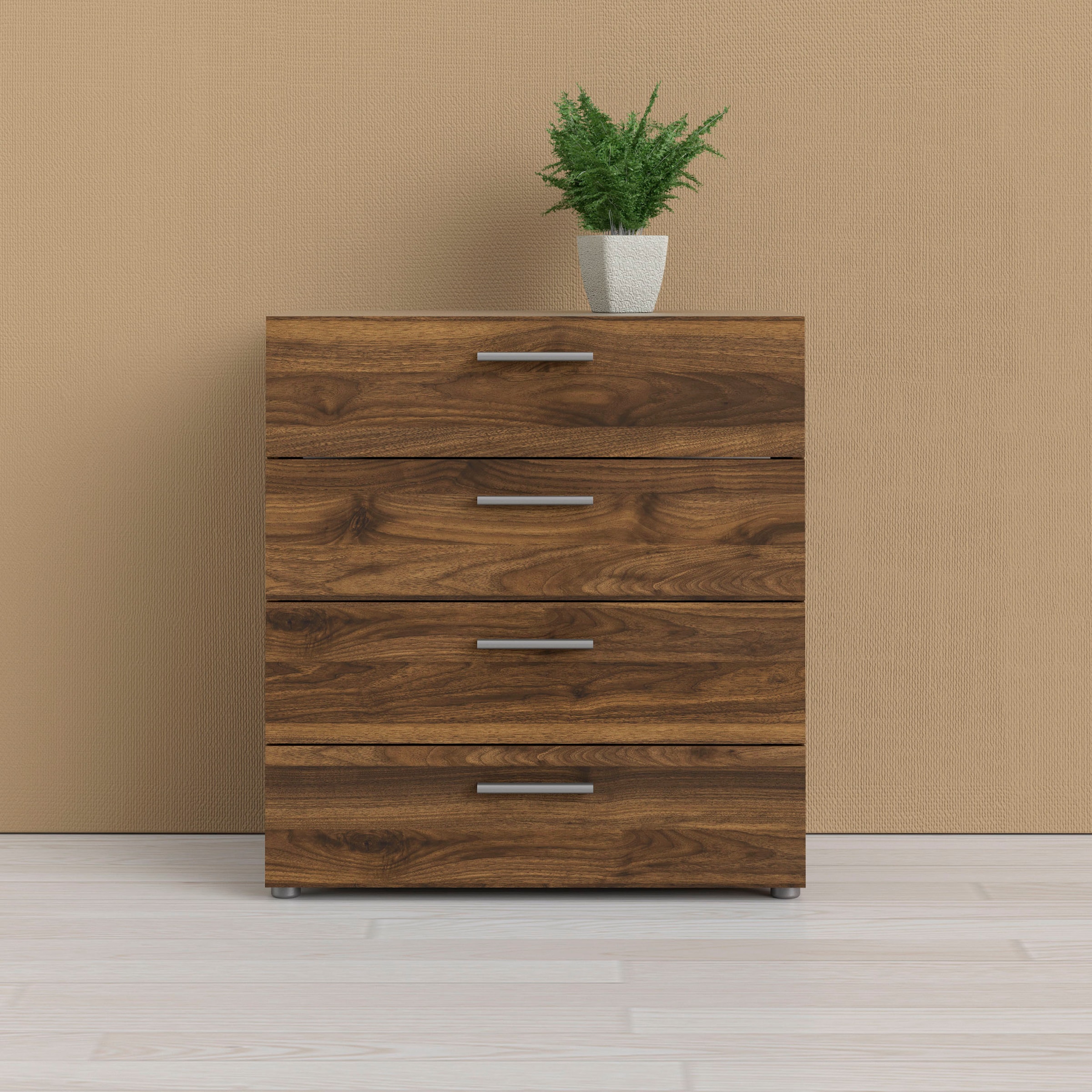 INOSIGN Kommode »Pepe, Aufbewahrung, Schubladenschrank, Stauraum«, Sideboard mit 4 Schubläden, Breite 80 cm, Höhe 68 cm