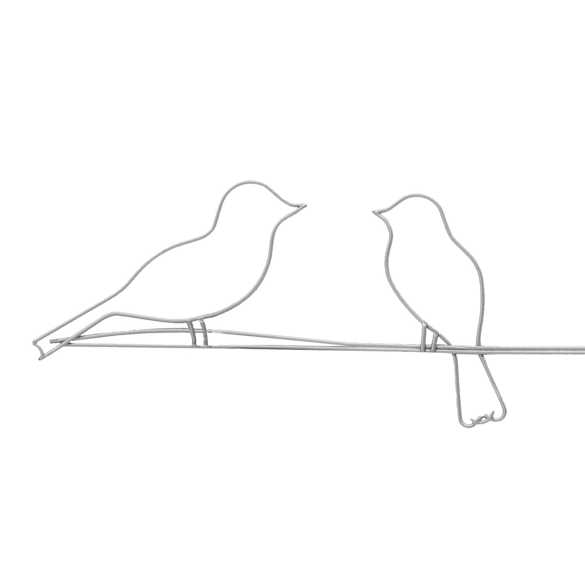 Art for the home Wandbild »Vogel«, (1 St.), Luxus Metal Art Wanddeko