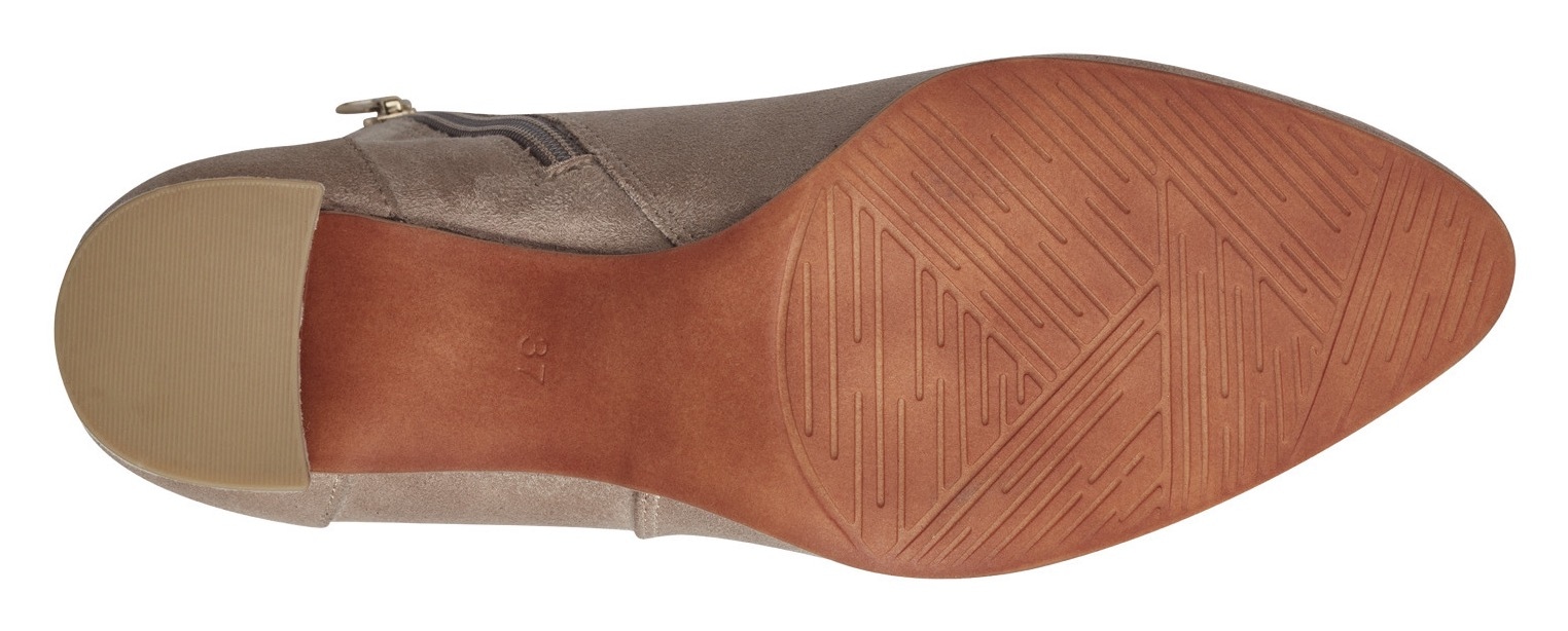 MARCO TOZZI by GMK Stiefelette »LODE«  , Blockabsatz, Abendschuh, Businessschuh, Feel Me-Ausstattung