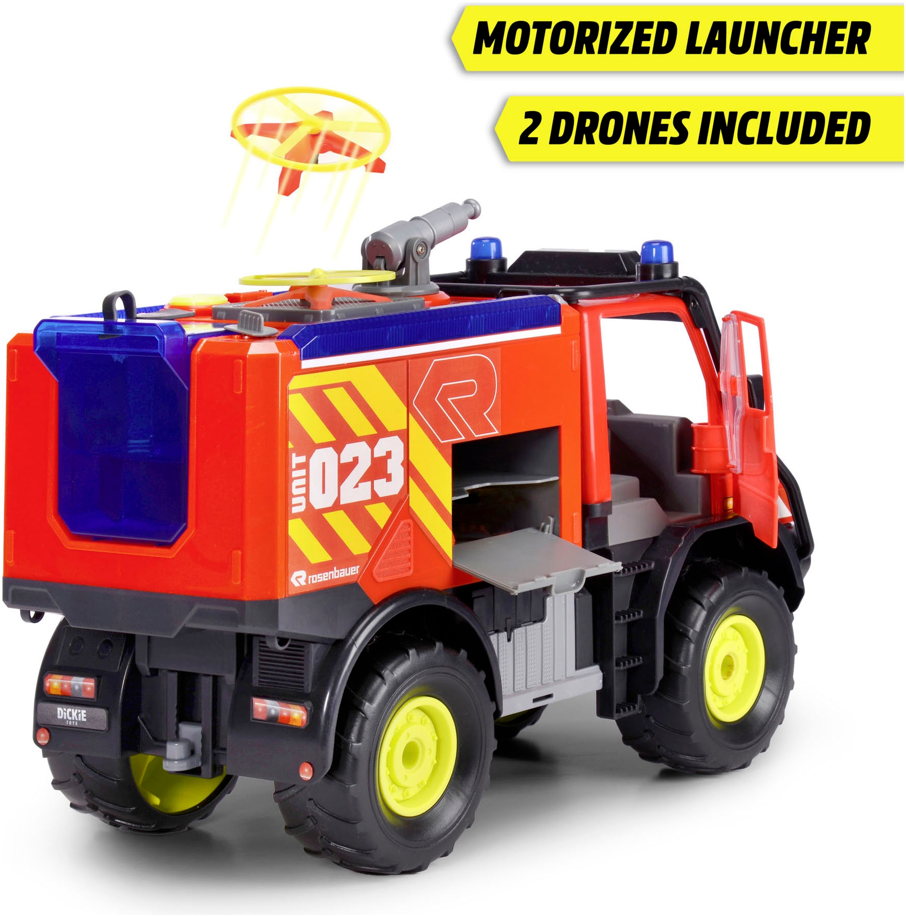 Dickie Toys Spielzeug-Feuerwehr »Unimog U530 Fire Rescue« mit Licht und Sound