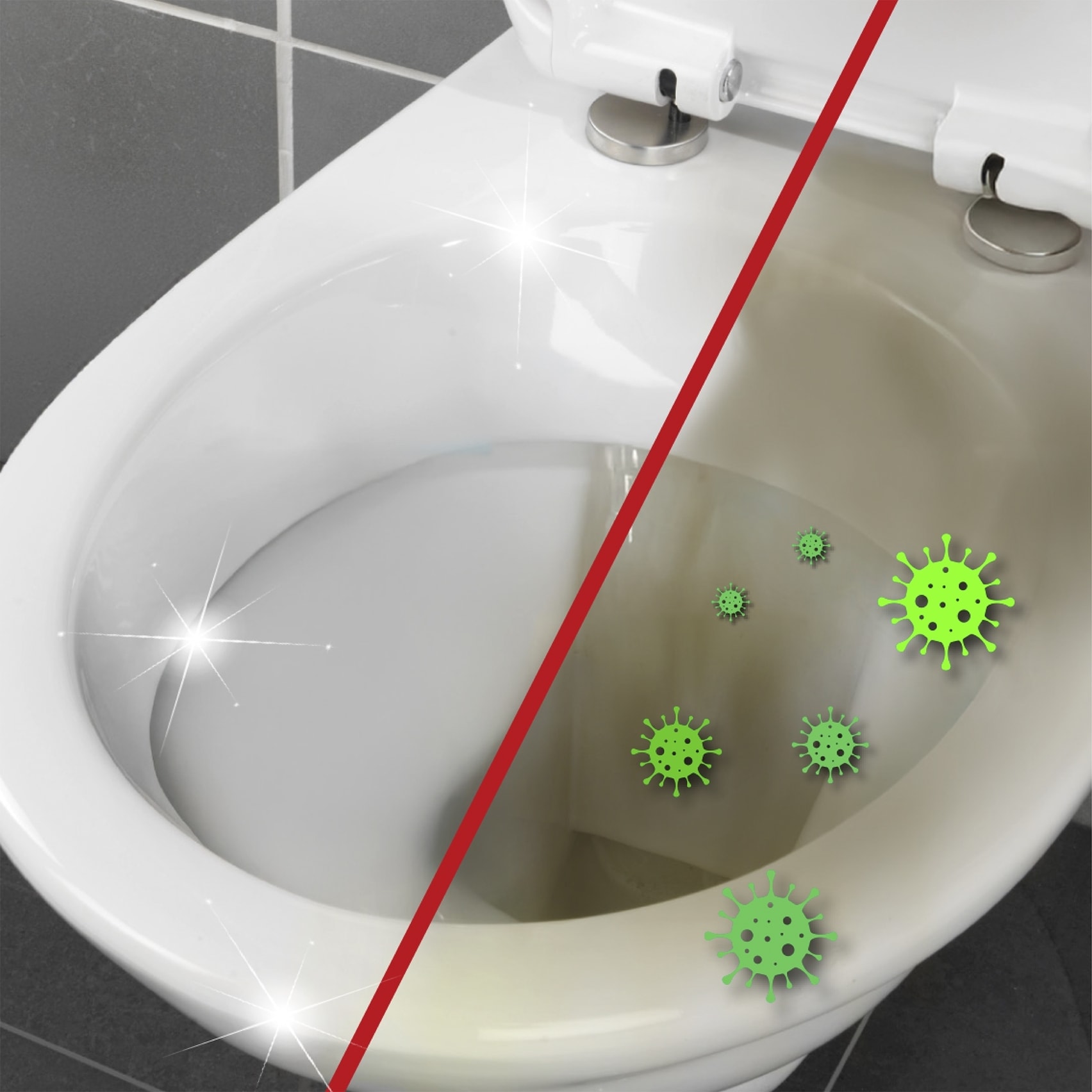 Maximex WC-Reiniger »WC-Reinigungstabletten« hochaktiv, stark gegen Urin, Kalk, Rost und Verfärbungen