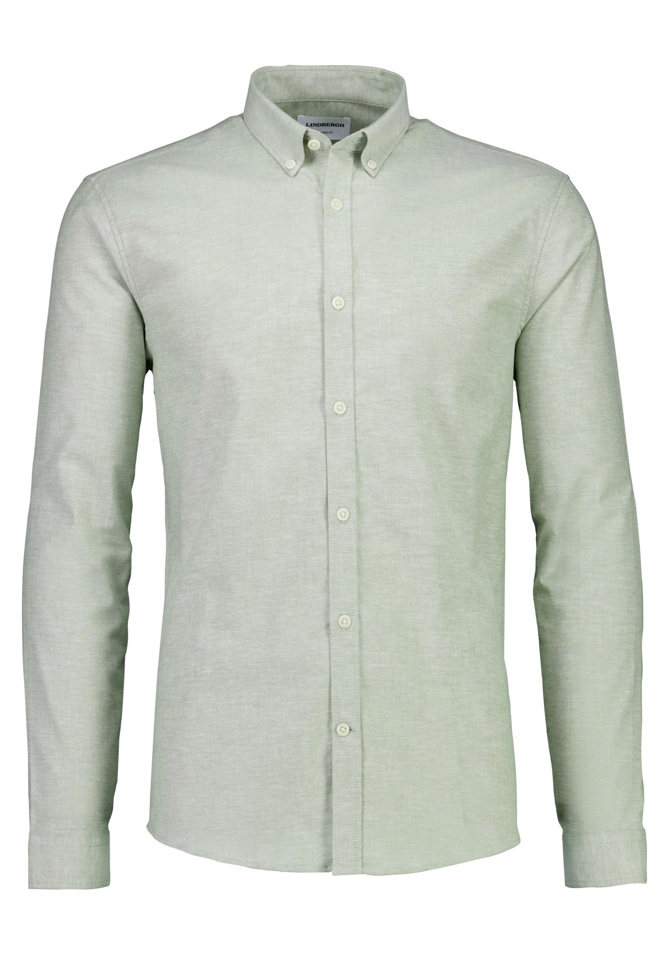 LINDBERGH Langarmhemd mit Button-Down-Kragen
