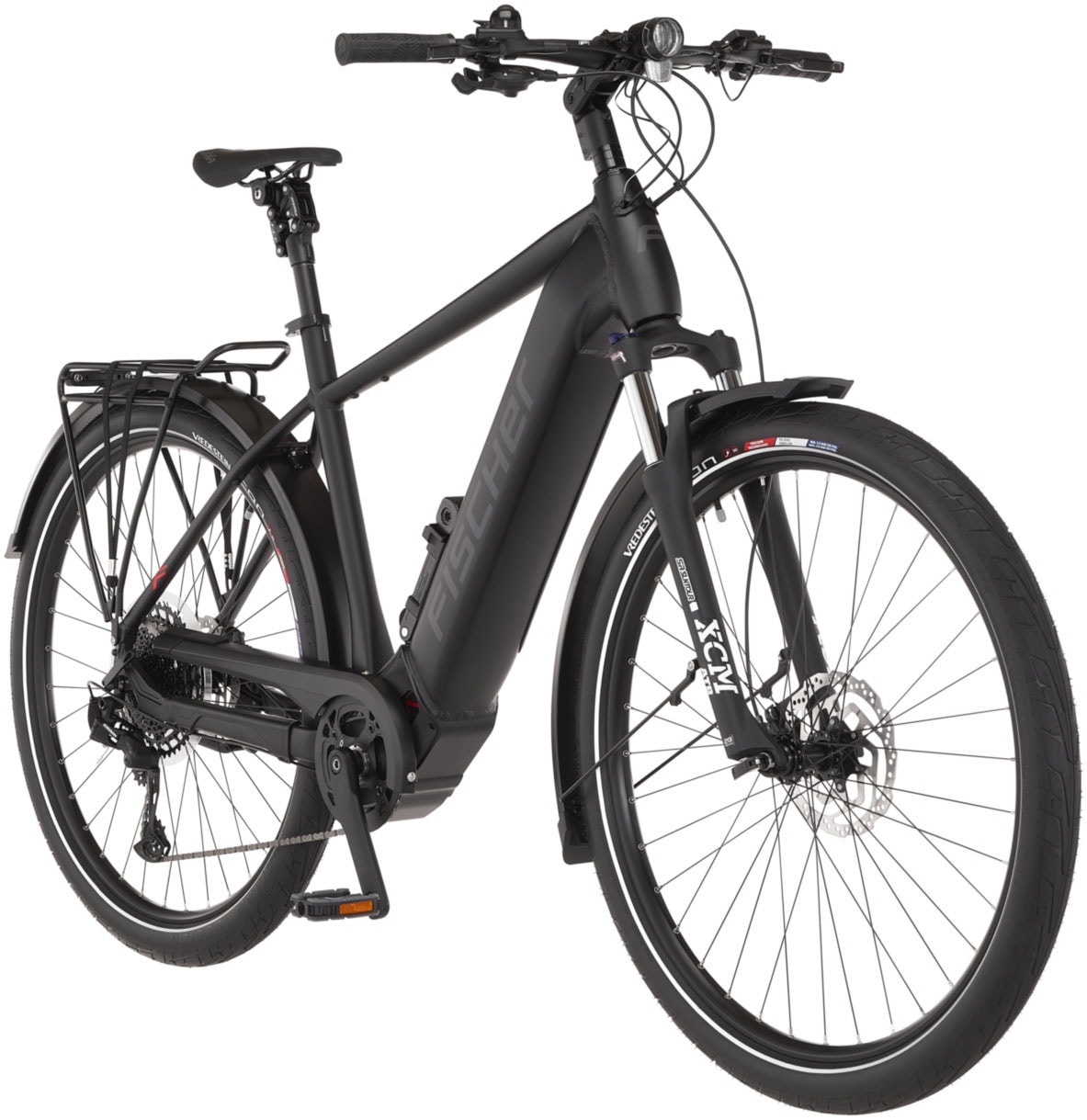 FISCHER Fahrrad E-Bike »VIATOR N100 55 711«, 12 Gang, SRAM, Schaltwerk SX EAGLE