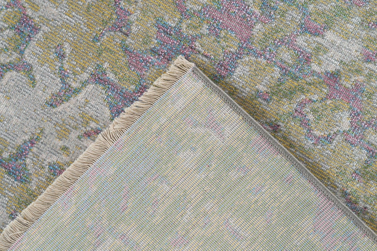 Kayoom Teppich »Dilan 300«, rechteckig, 5 mm Höhe, weicher Kurzflor, Vintage Look, Wohnzimmer