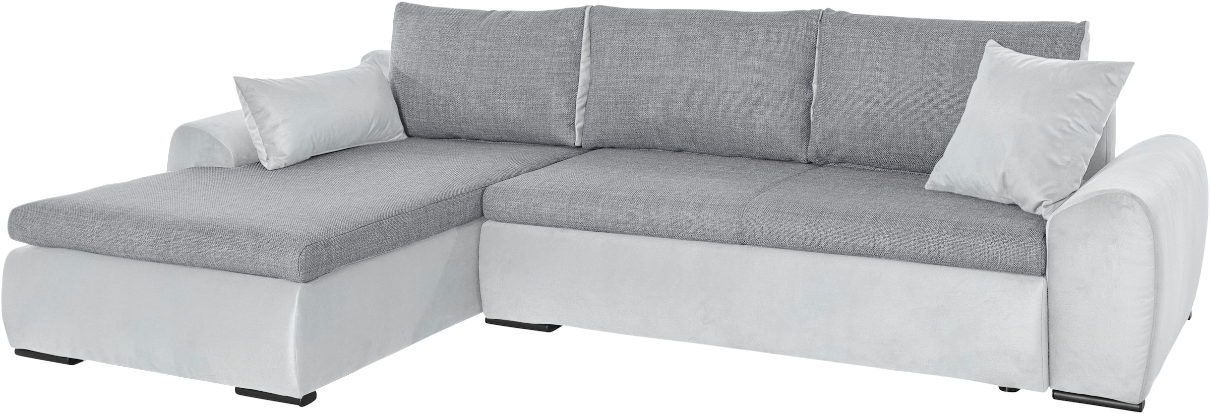 Home affaire Ecksofa Win L-Form, wahlweise mit Bettfunktion und Bettkasten