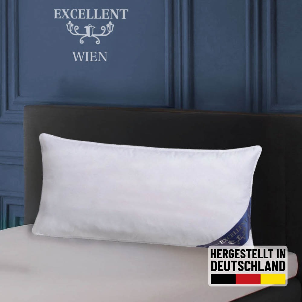 Excellent 3-Kammer-Kopfkissen »Wien«, Füllung: 60% Daunen / 40% Federn (Auß günstig online kaufen