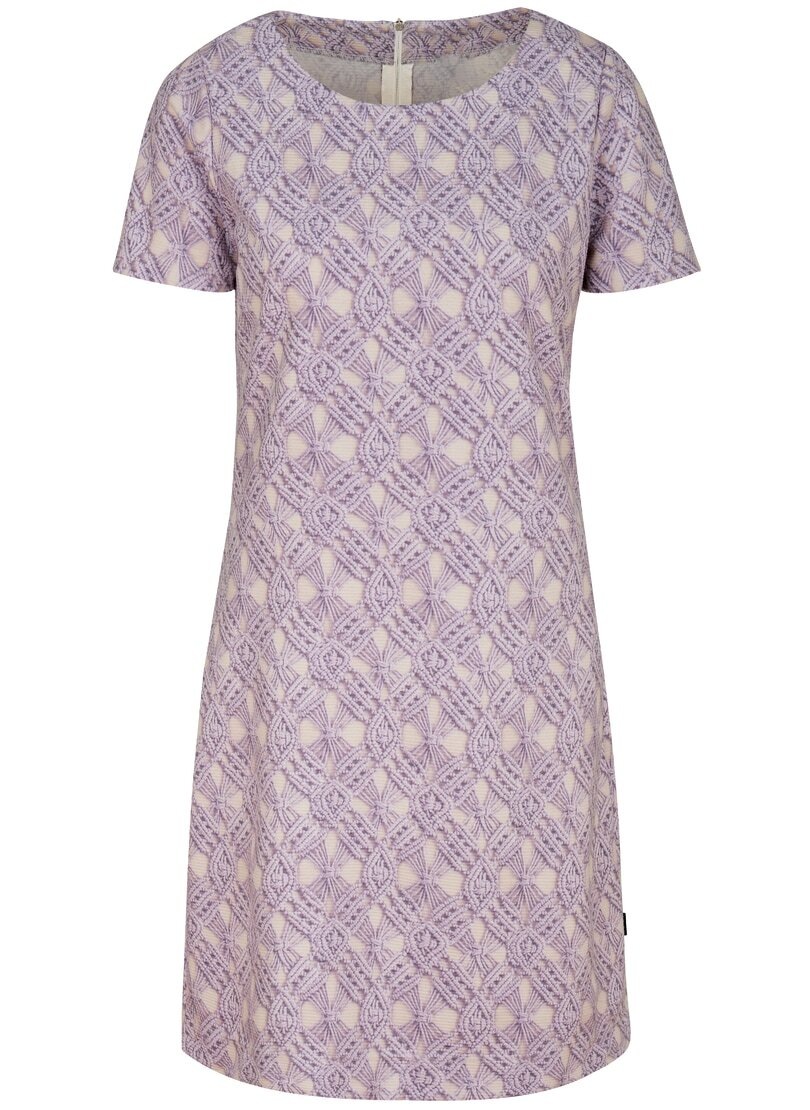 Trigema Jerseykleid »TRIGEMA Kleid in mit Strickoptik« modischem Allover-Print kaufen online