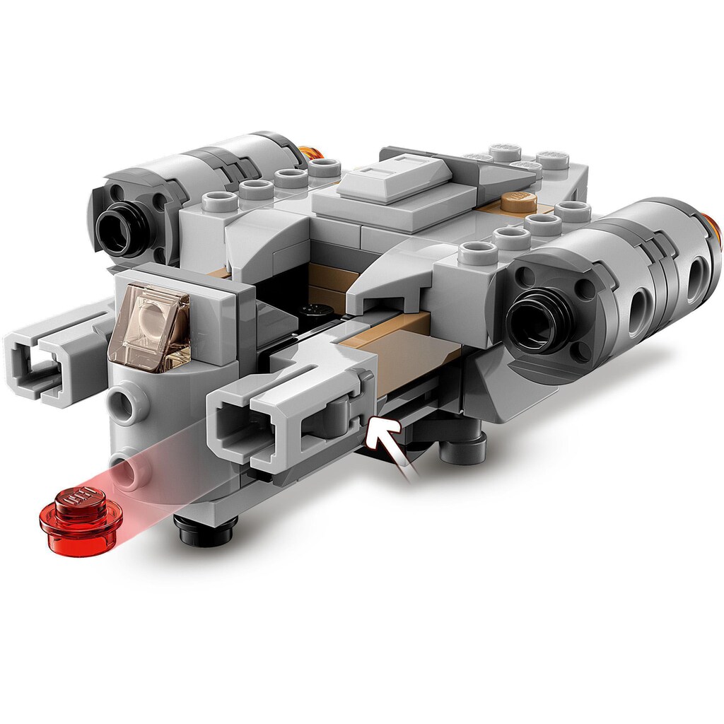 LEGO® Konstruktionsspielsteine »Razor Crest™ Microfighter (75321), LEGO® Star Wars™«, (98 St.)