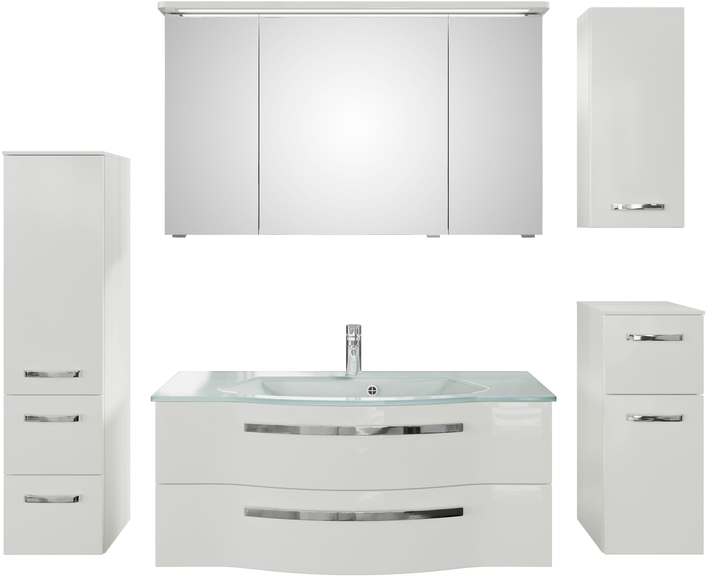 Saphir Badmöbel-Set »Serie 4005«, (Set, 6 St.) günstig online kaufen