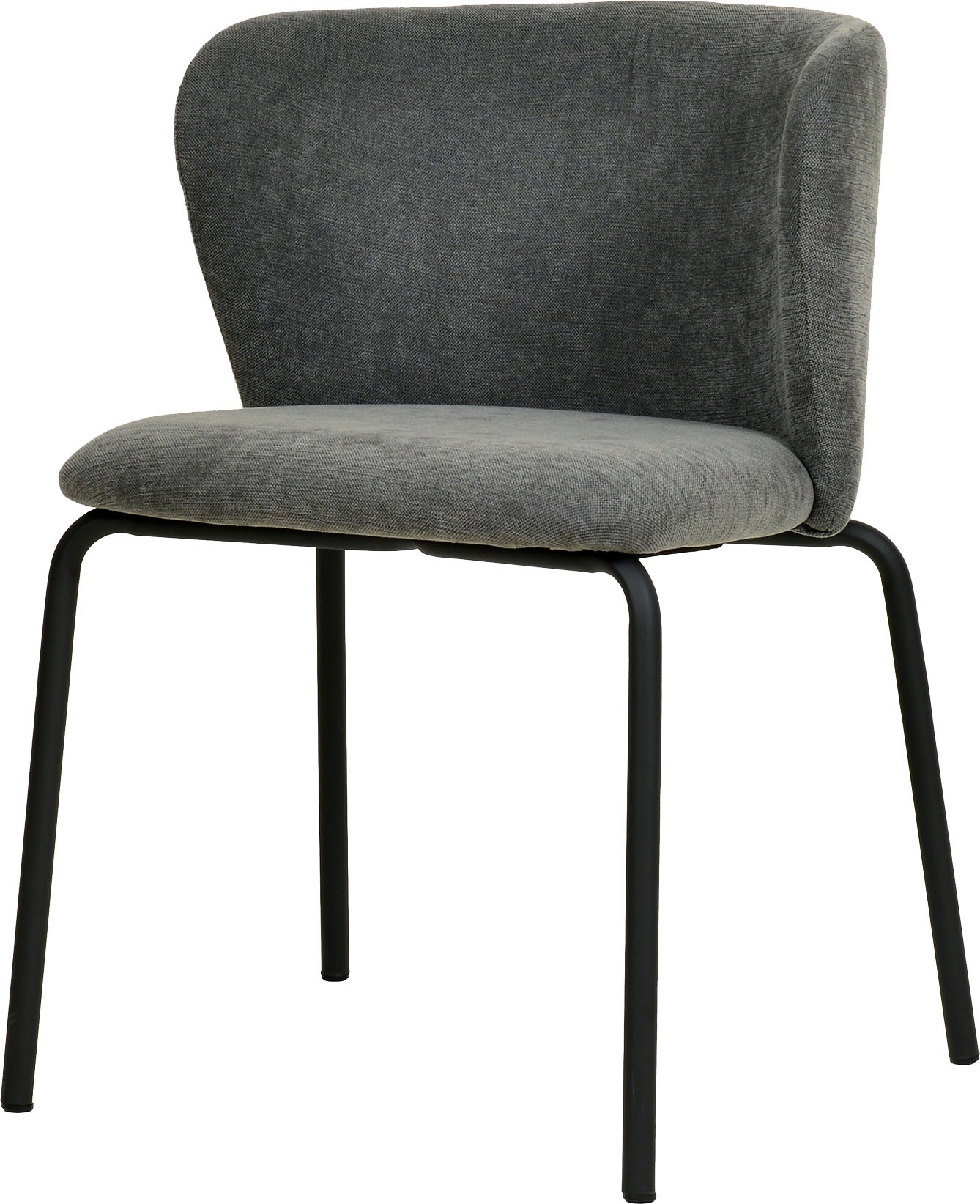Essentials Stapelstuhl »Break« () 1 Stk.mit Bezug – dunkelgrau günstig online kaufen