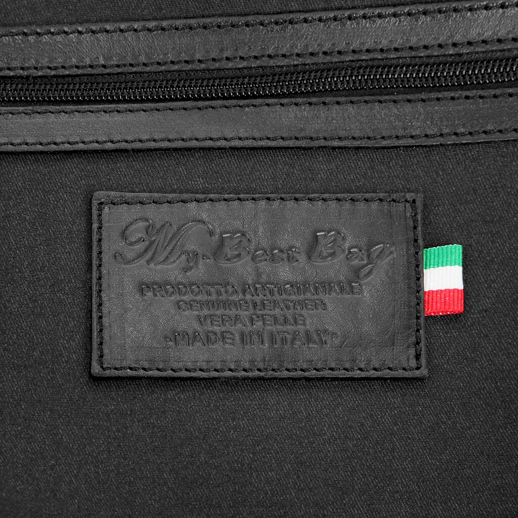 forty° Shopper, (1 tlg.), echt Leder, Made in Italy