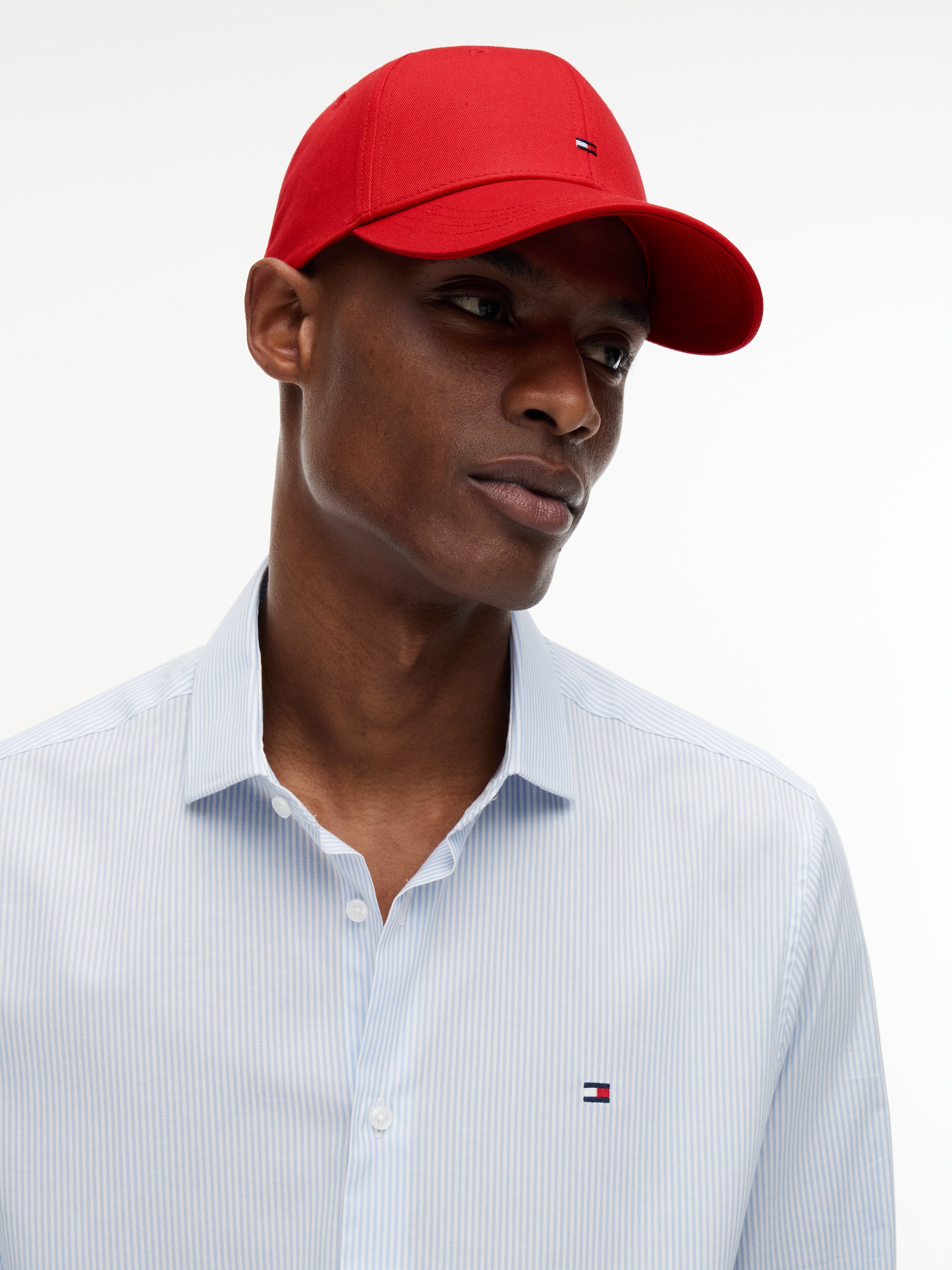 Tommy Hilfiger Baseball Cap »TH FLAG COTTON 6 PANEL CAP« Klemmverschluss, Logoprägung UNISEX