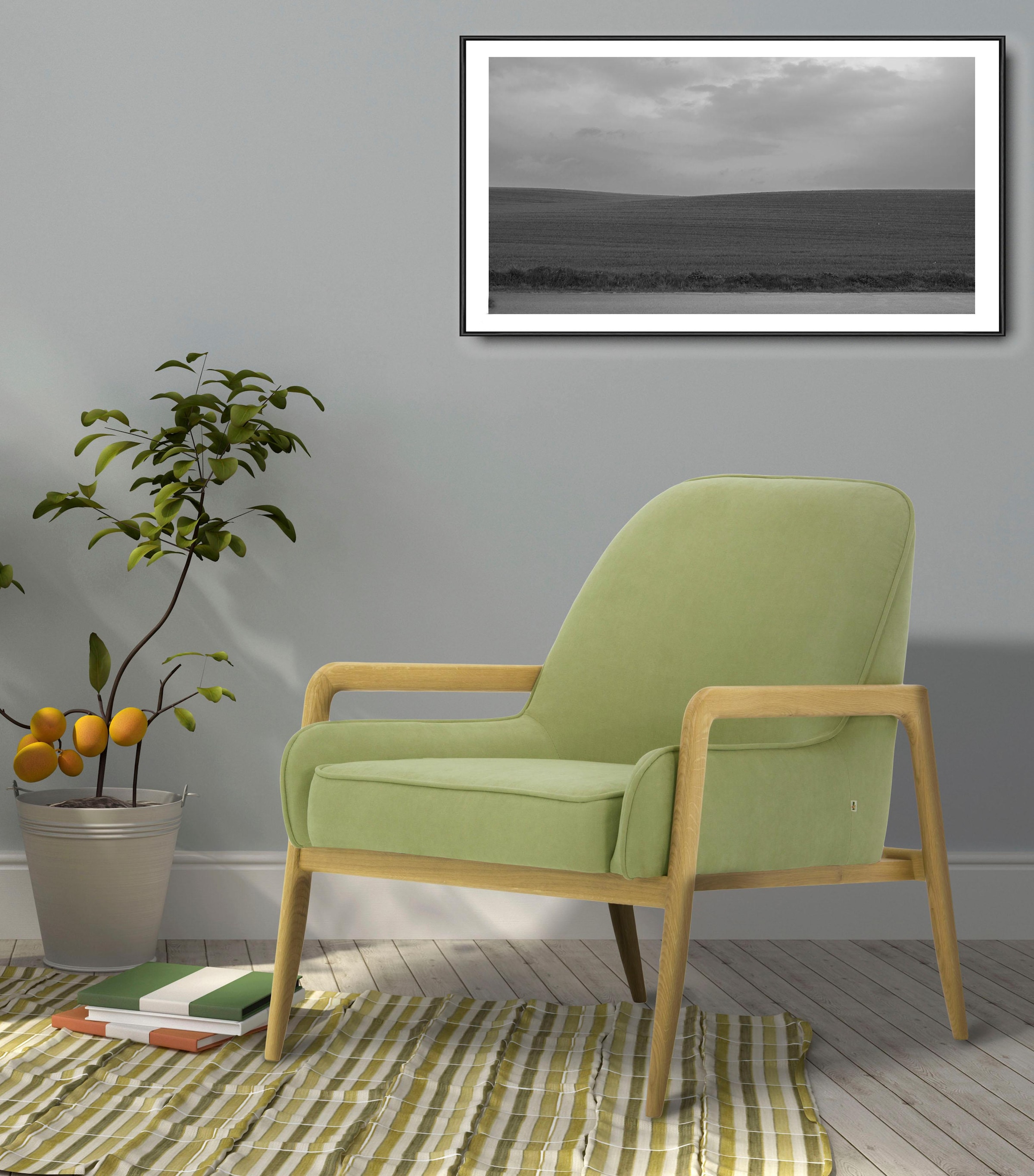 Home affaire Sessel »Braga« wahlweise mit Gestell aus Eiche in dunkel oder günstig online kaufen