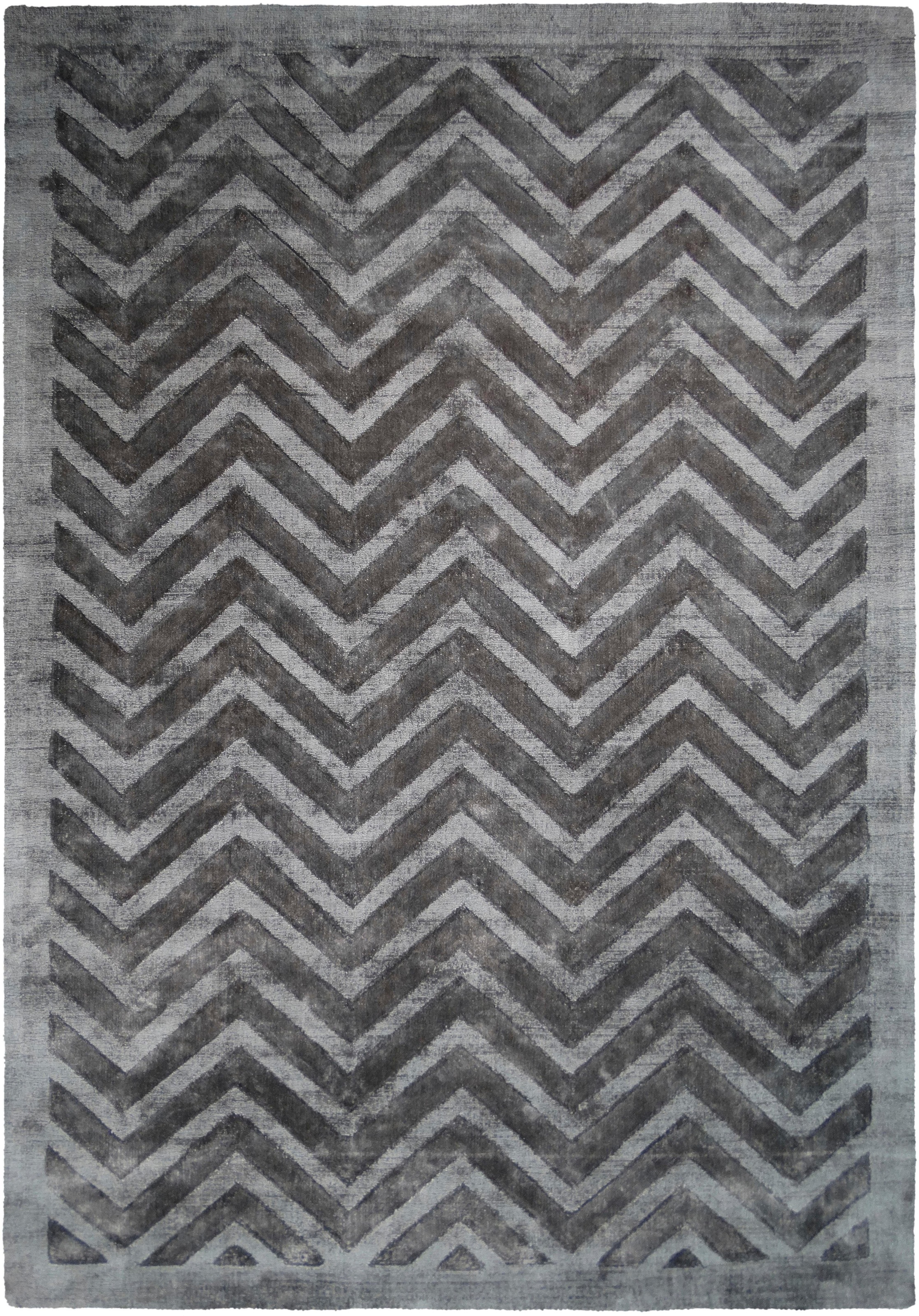 calo-deluxe Teppich »Viteox 410«, rechteckig, 13 mm Höhe, Viskose, Kurzflor, Wohnzimmer