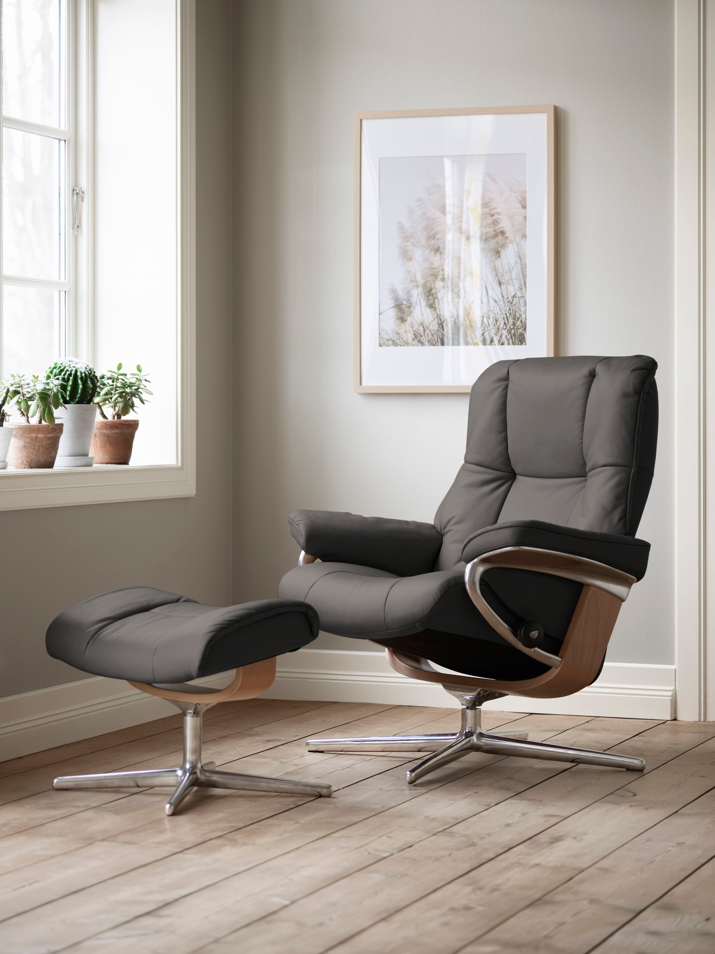 Stressless® Relaxsessel »Mayfair«, (Set, Relaxsessel mit Hocker), mit Hocke günstig online kaufen