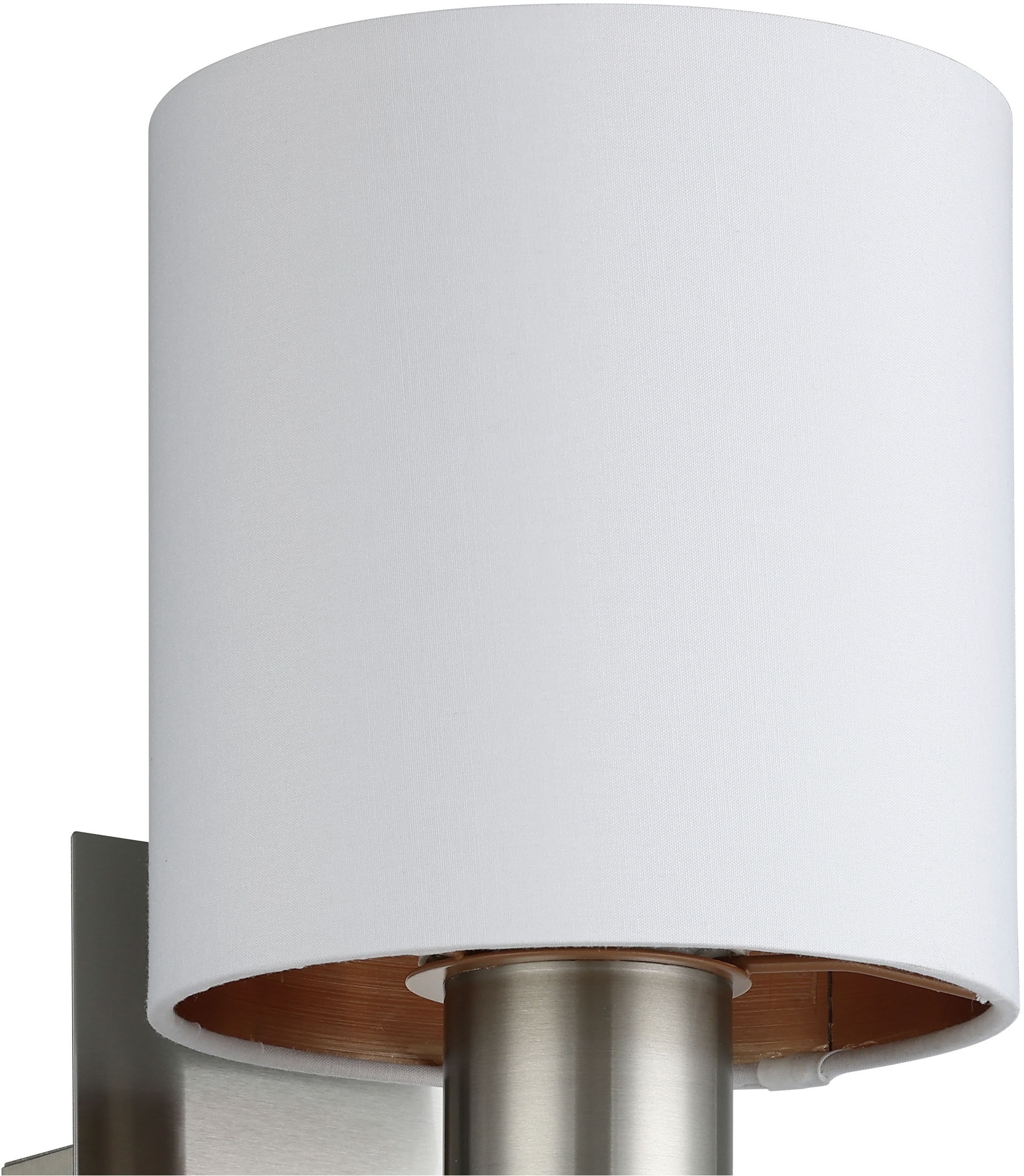 EGLO Wandleuchte »PASTERI Wandlampe - Stahl - E27;LED - 1X40W;1X3,8W - IP20« E27 1 Stk. Warmweiß Wandstrahler, Wandspot, Wohnzimmer, Schlafzimmer, L15 x H38 x AL19,5cm