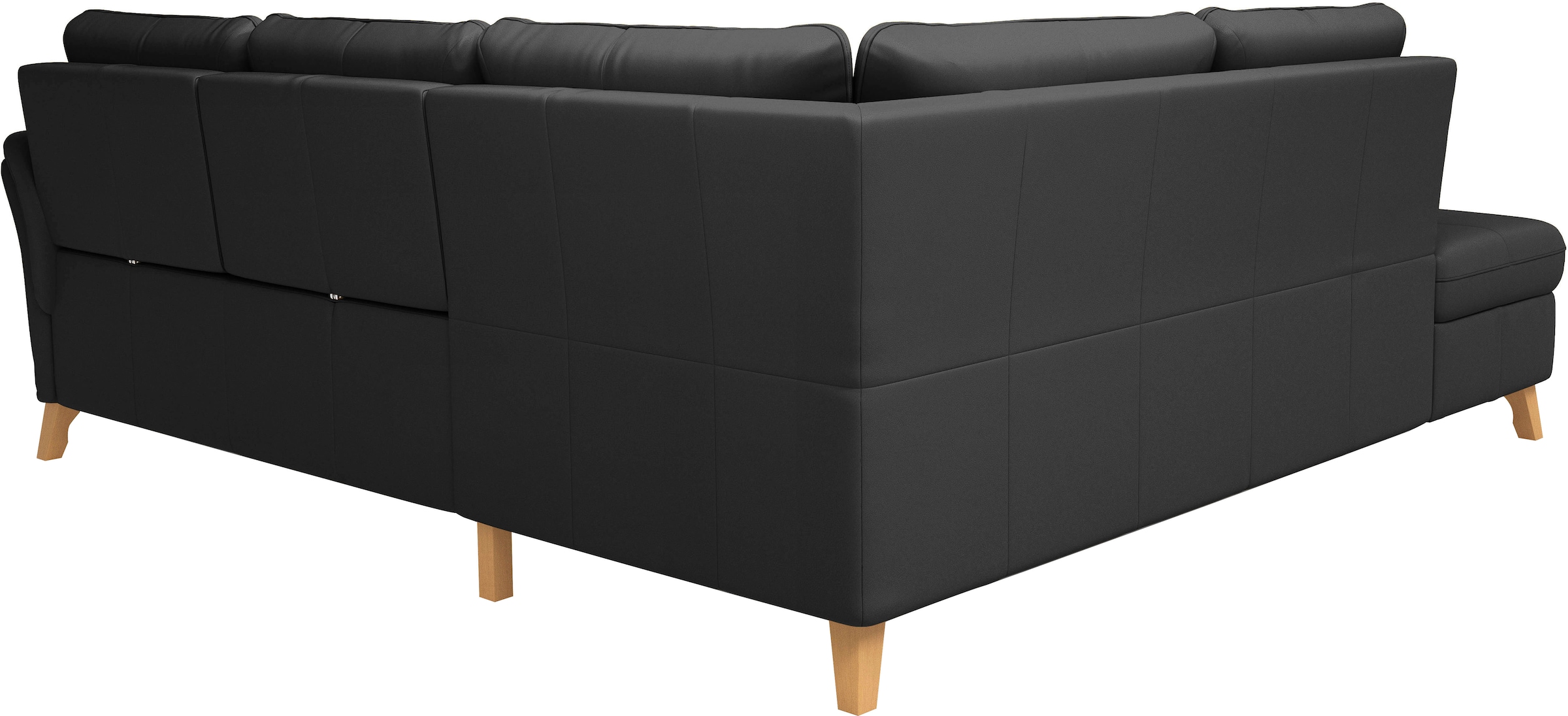 sit&more Ecksofa »Göteborg«, inkl. Sitztiefenverstellung, wahlweise mit Bettfunktion & Bettkasten