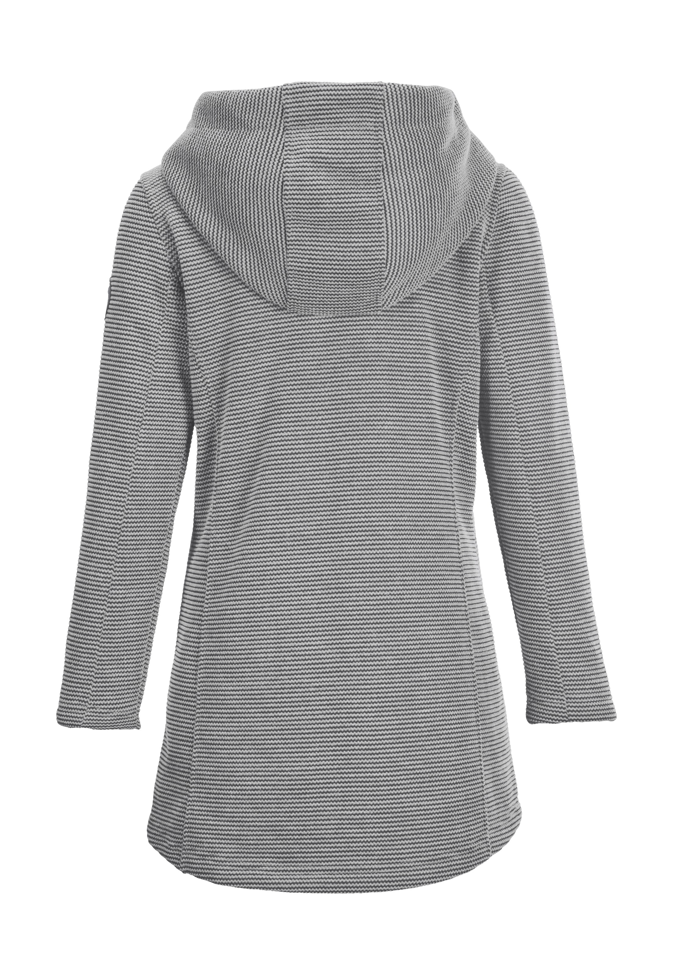 G.I.G.A. DX by killtec Fleecejacke »GW 54 WMN KNTFLC PRK« Windabweisender Damen Strickfleeceparka mit Kapuze und Fleecefutter