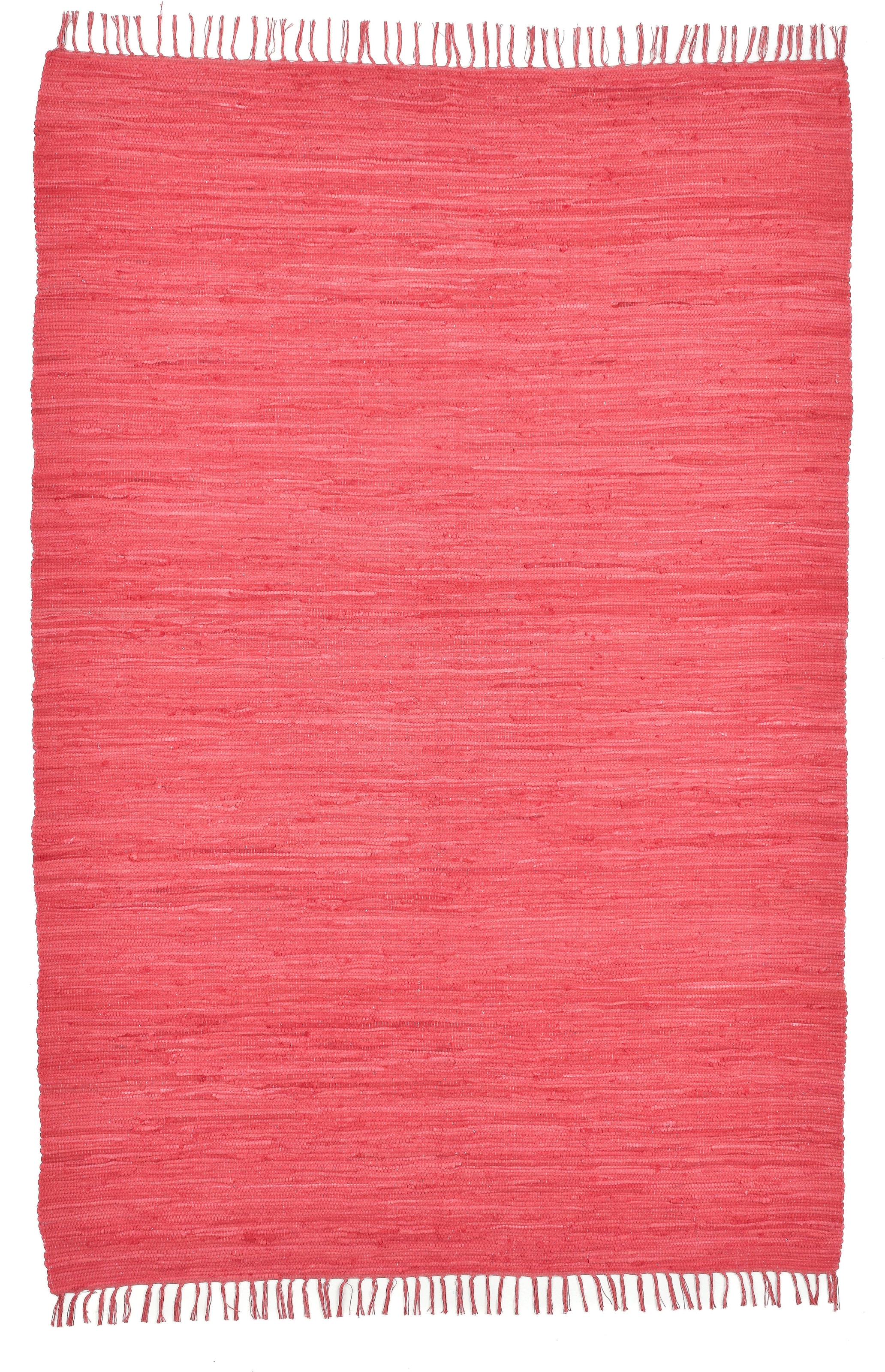 my home Kinderteppich »Insa Fleckerl«, rechteckig, 5 mm Höhe, Uni Farben, pastell, handgewebt, pflegeleicht, waschbar, Kinderzimmer