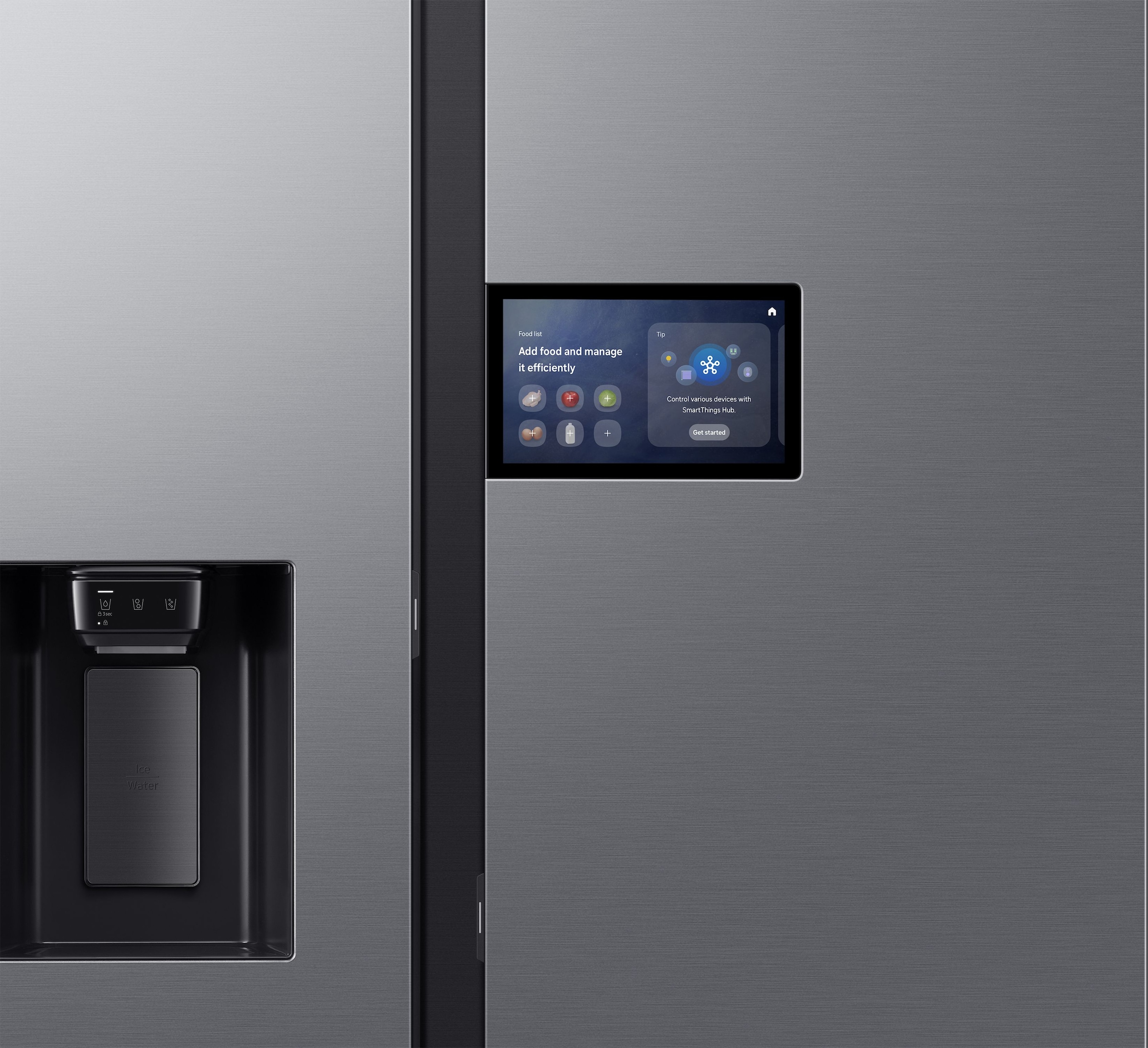 Samsung Side-by-Side RS94F »RS90F65EDT«, Separate Temperaturregelung für Kühl- und Gefrierbereich