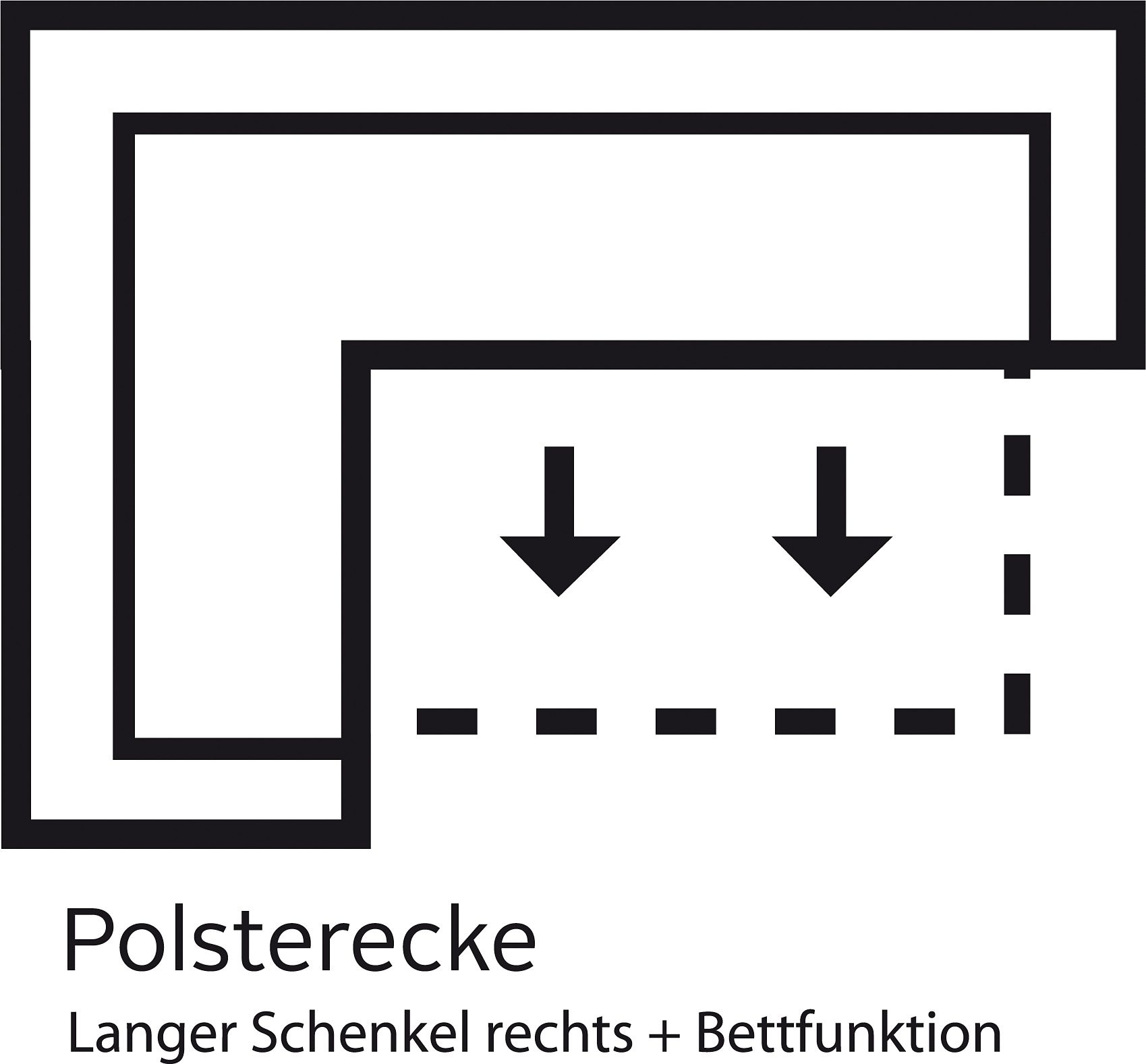 sit&more Ecksofa "Bansin L-Form", wahlweise mit Bettfunktion günstig online kaufen