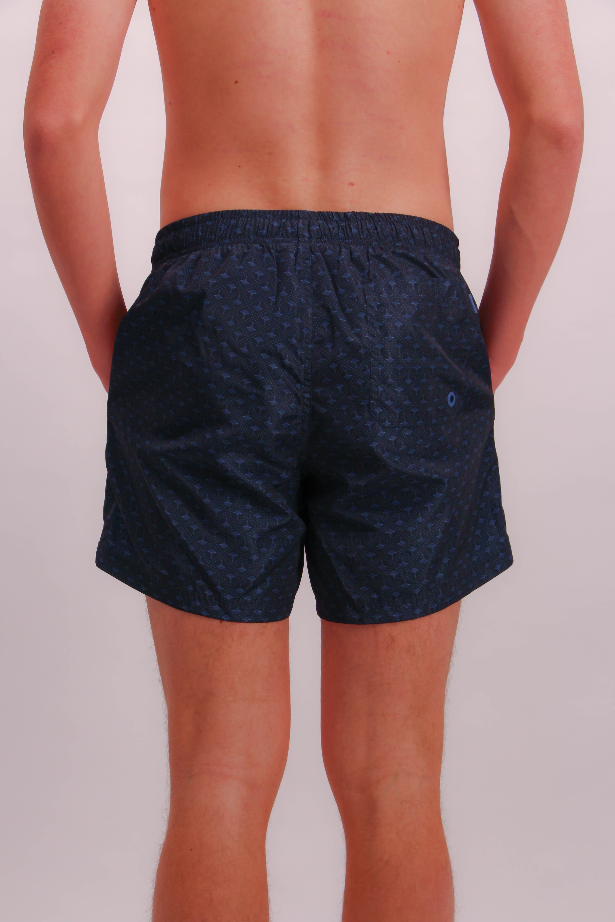 JOOP! Badeshorts »Diamond Cornflower« Signature-Design, kleine Schlitze an den Beinen