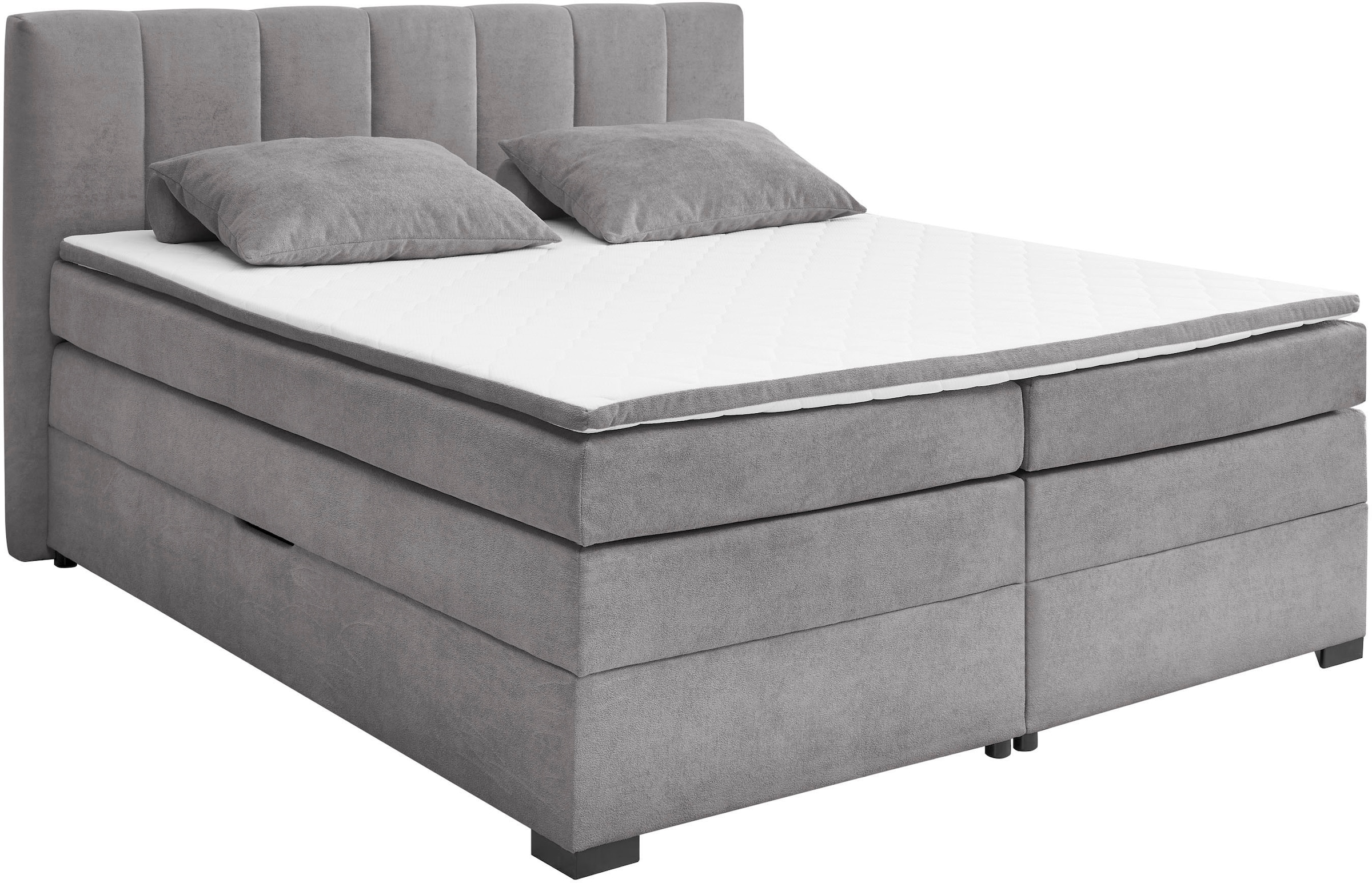 ED EXCITING DESIGN Boxspringbett »Pescara in der Breite 180cm, inkl. Bettka günstig online kaufen
