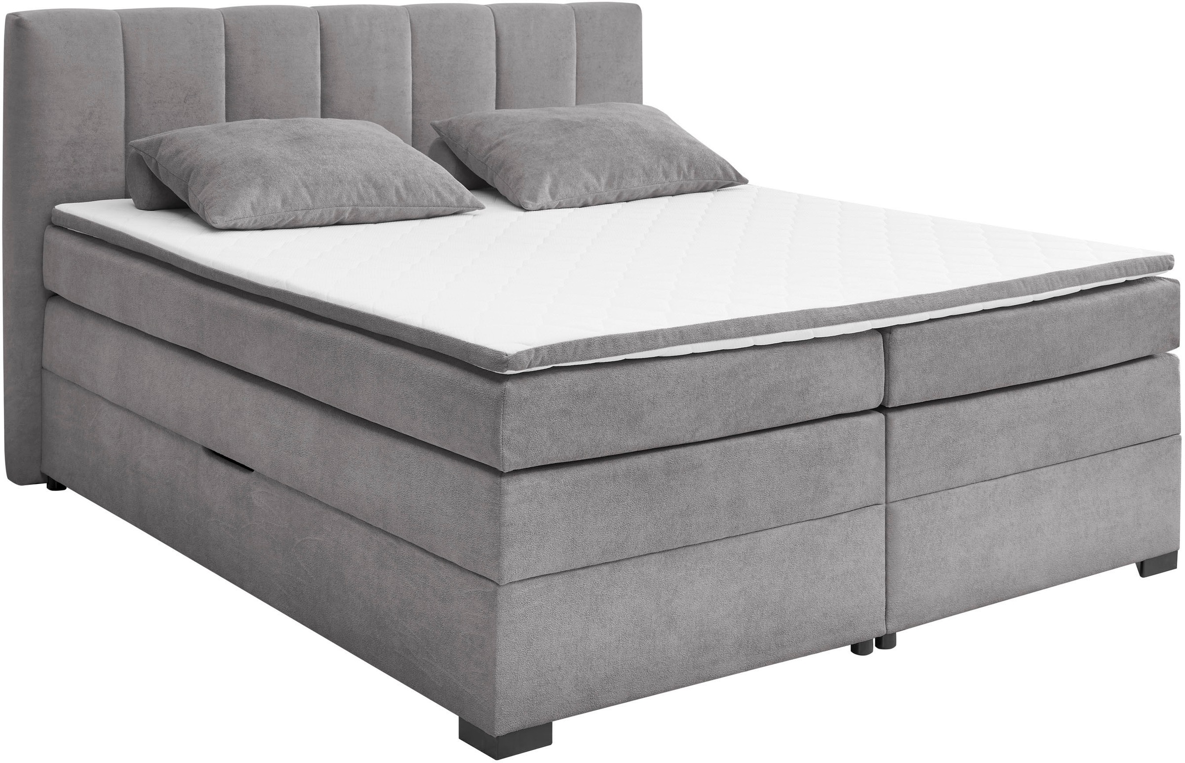 ED EXCITING DESIGN Boxspringbett »Pescara in der Breite 180cm, inkl. Bettka günstig online kaufen