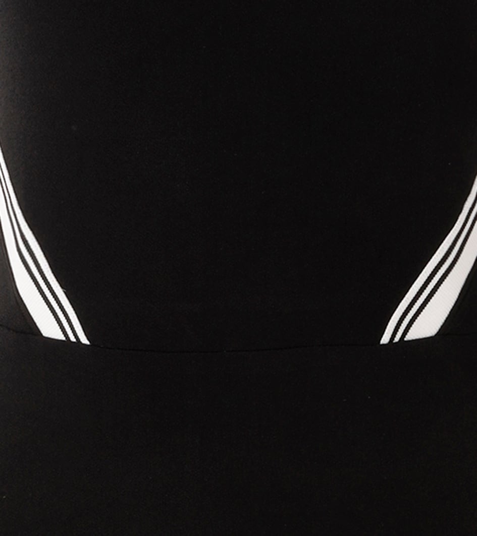 Aniston CASUAL Sommerkleid Eingrifftaschen mit gestreiften Tapes verziertem Oberteil - NEUE KOLLEKTION