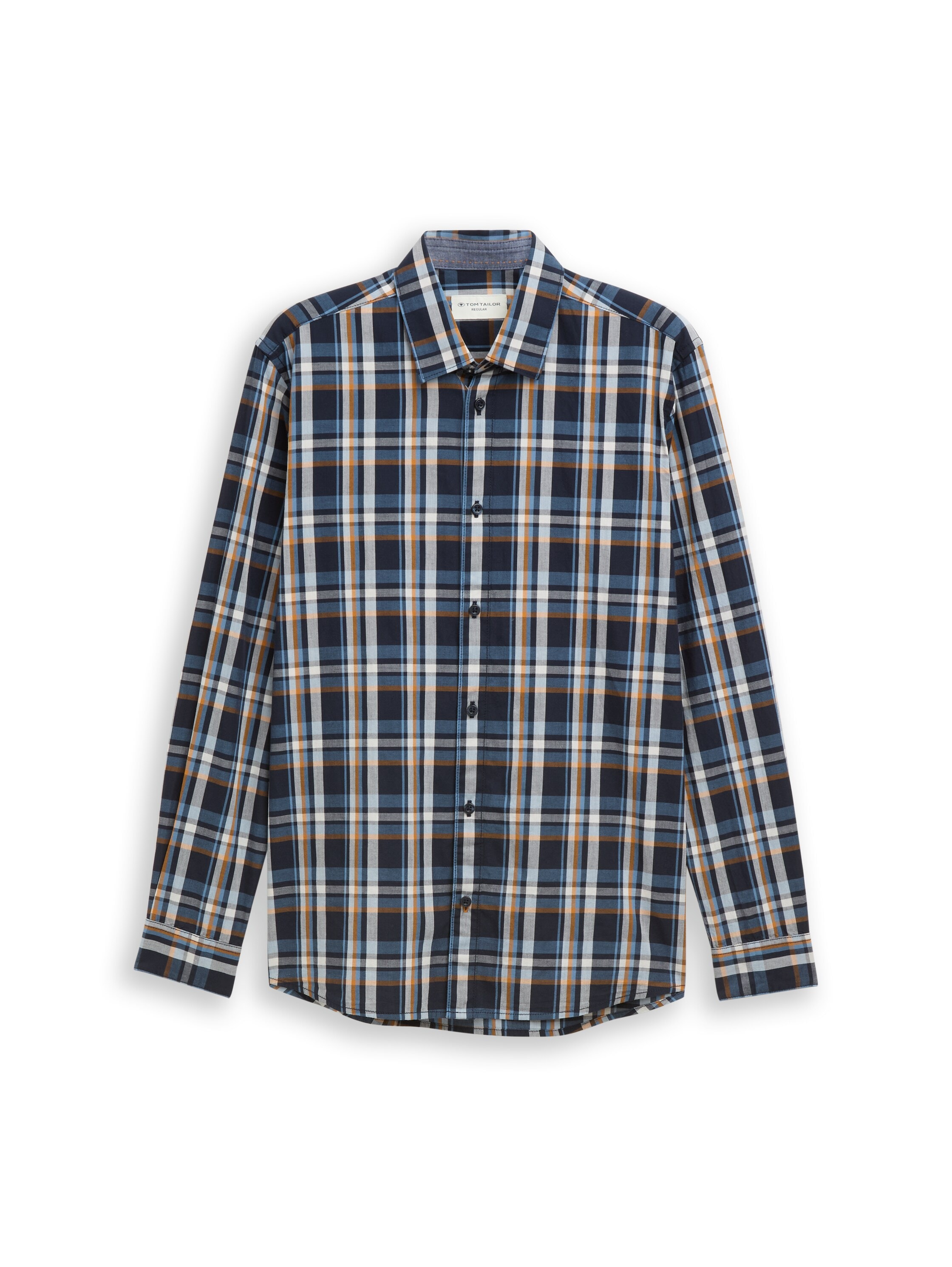 TOM TAILOR Langarmhemd mit Karomuster