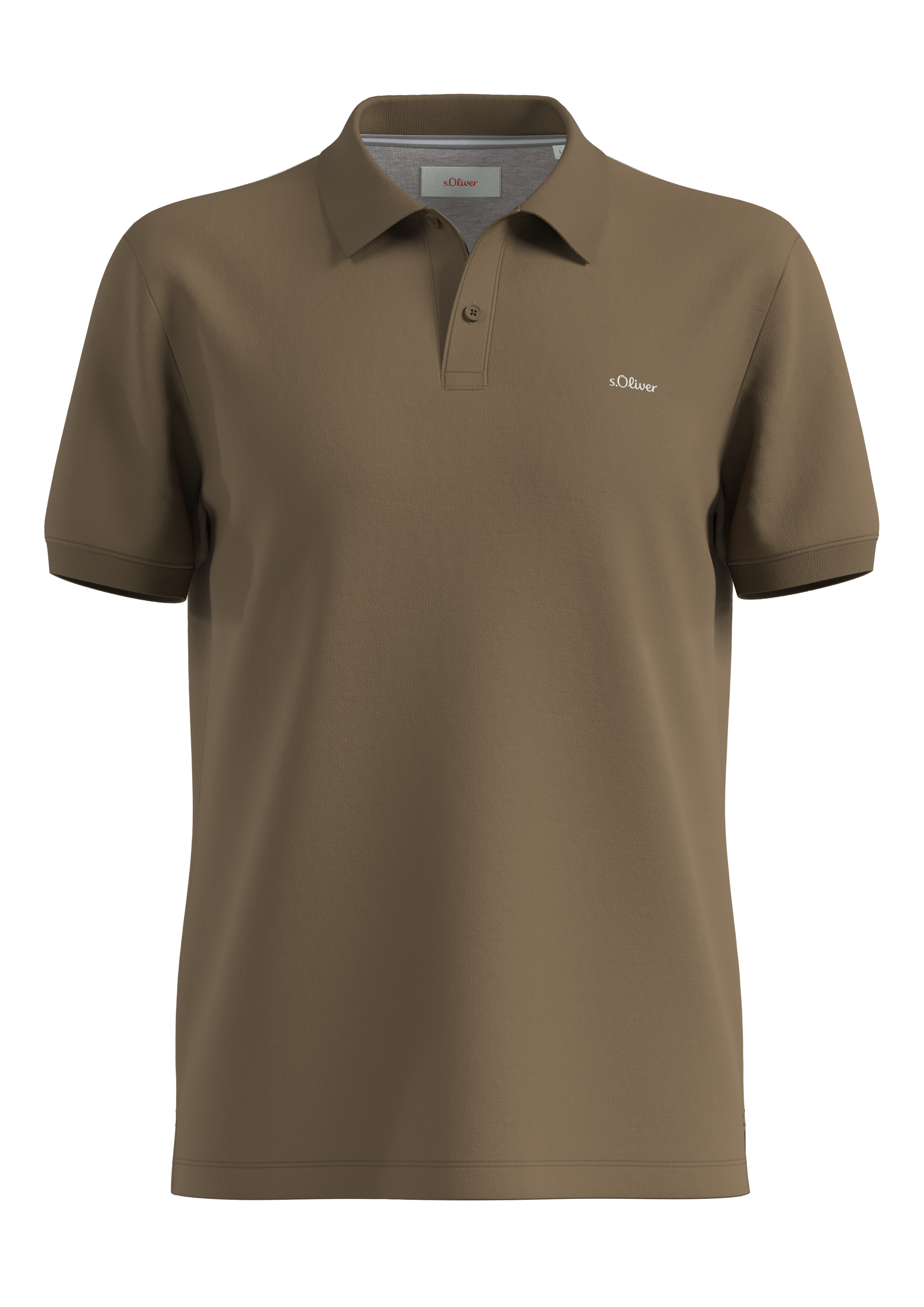 s.Oliver Poloshirt, mit Logostickerei