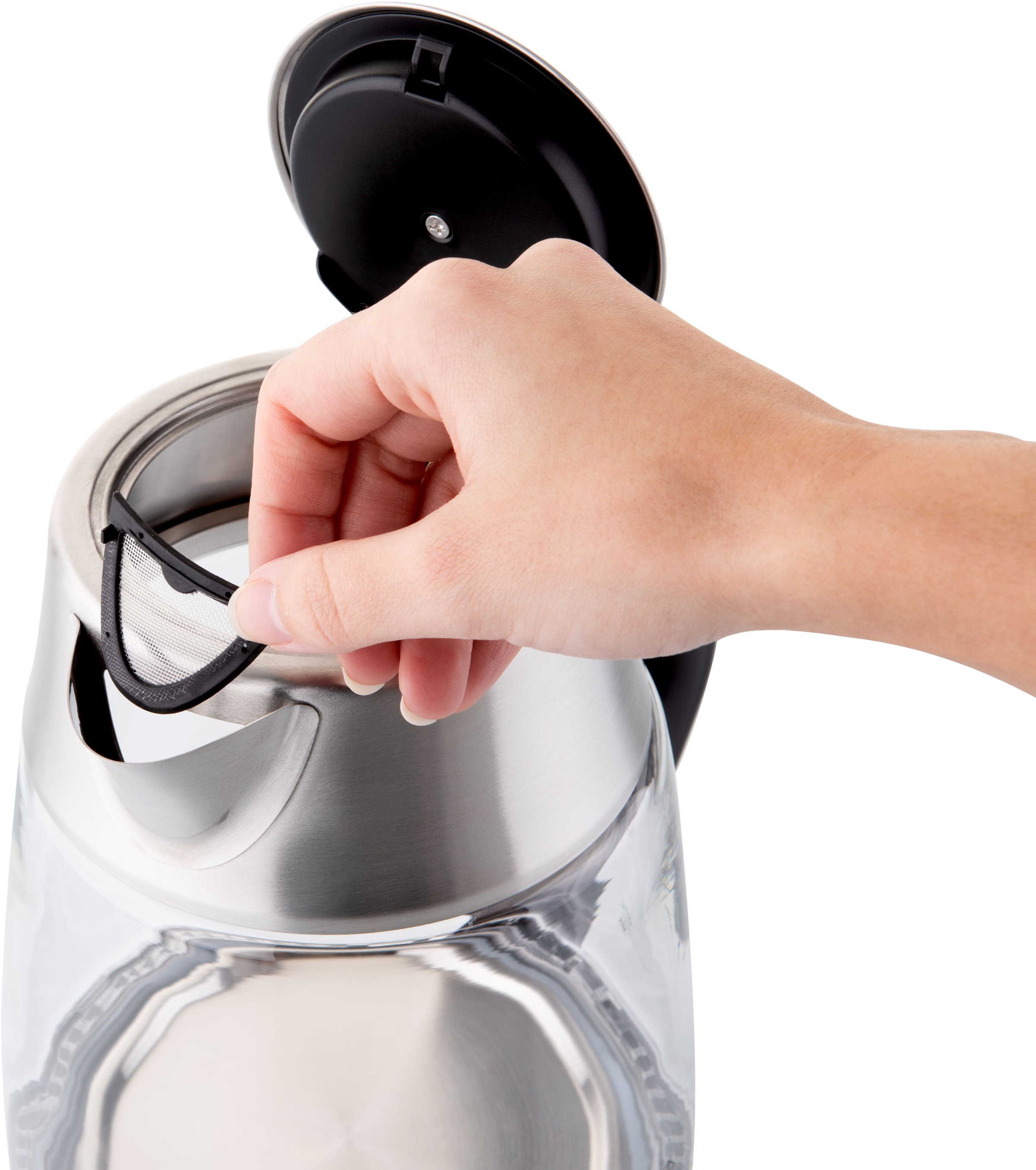 eta Wasser-/Teekocher »CRYSTELA PREMIUM ETA915390000«, 2200 W, stufenlose Temperatureinstellung und KEEP WARM Funktion