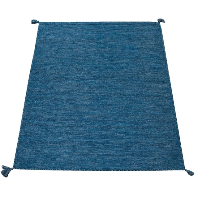 Paco Home Teppich »Kilim 210«, rechteckig, Handgwebt, Flachgewebe, reine  Baumwolle, handgewebt, Uni Farben bequem und schnell bestellen