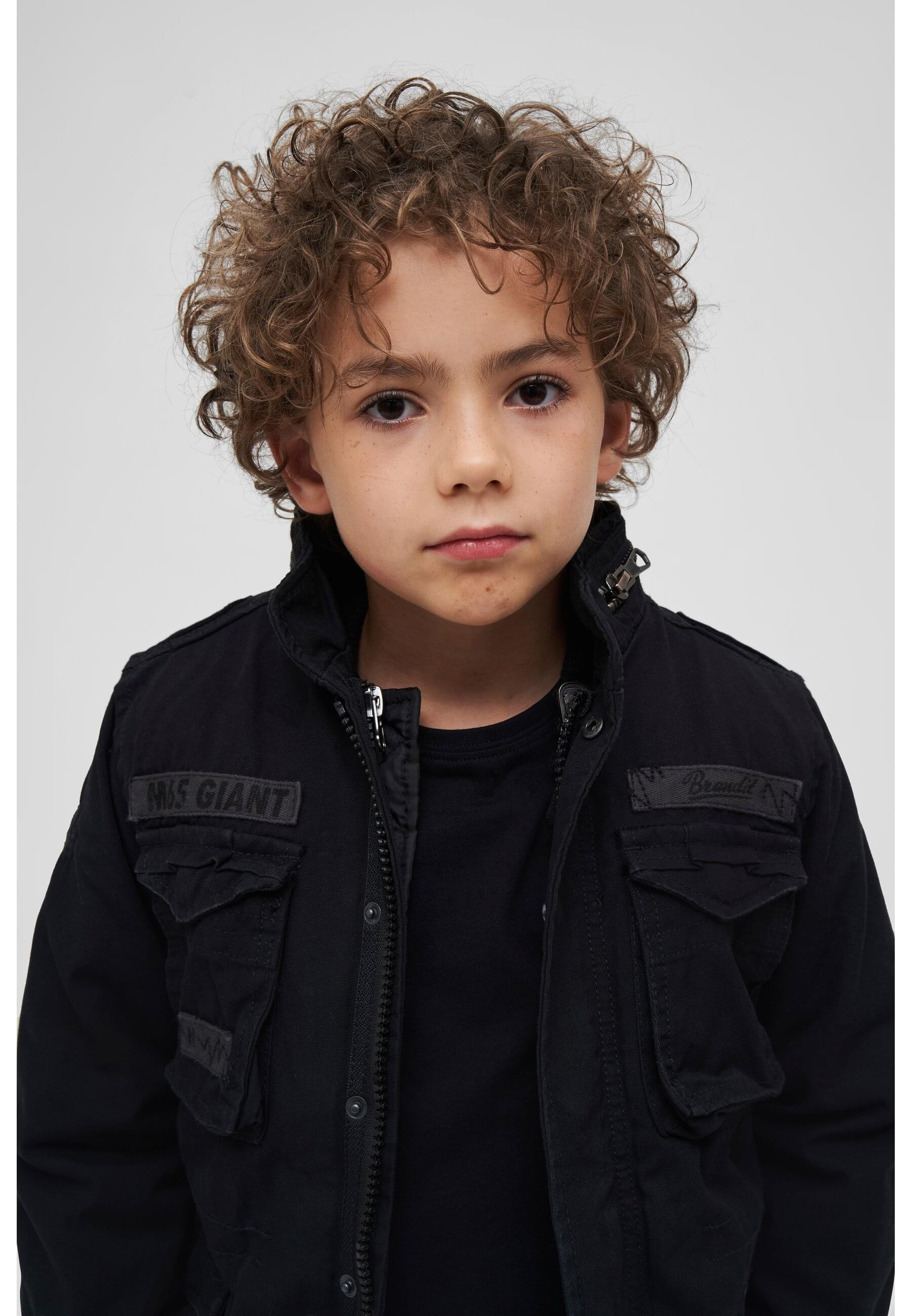 Brandit Parka »Brandit Herren Kids M65 Giant Jacket« 1 Stk. tlg. mit Kapuze