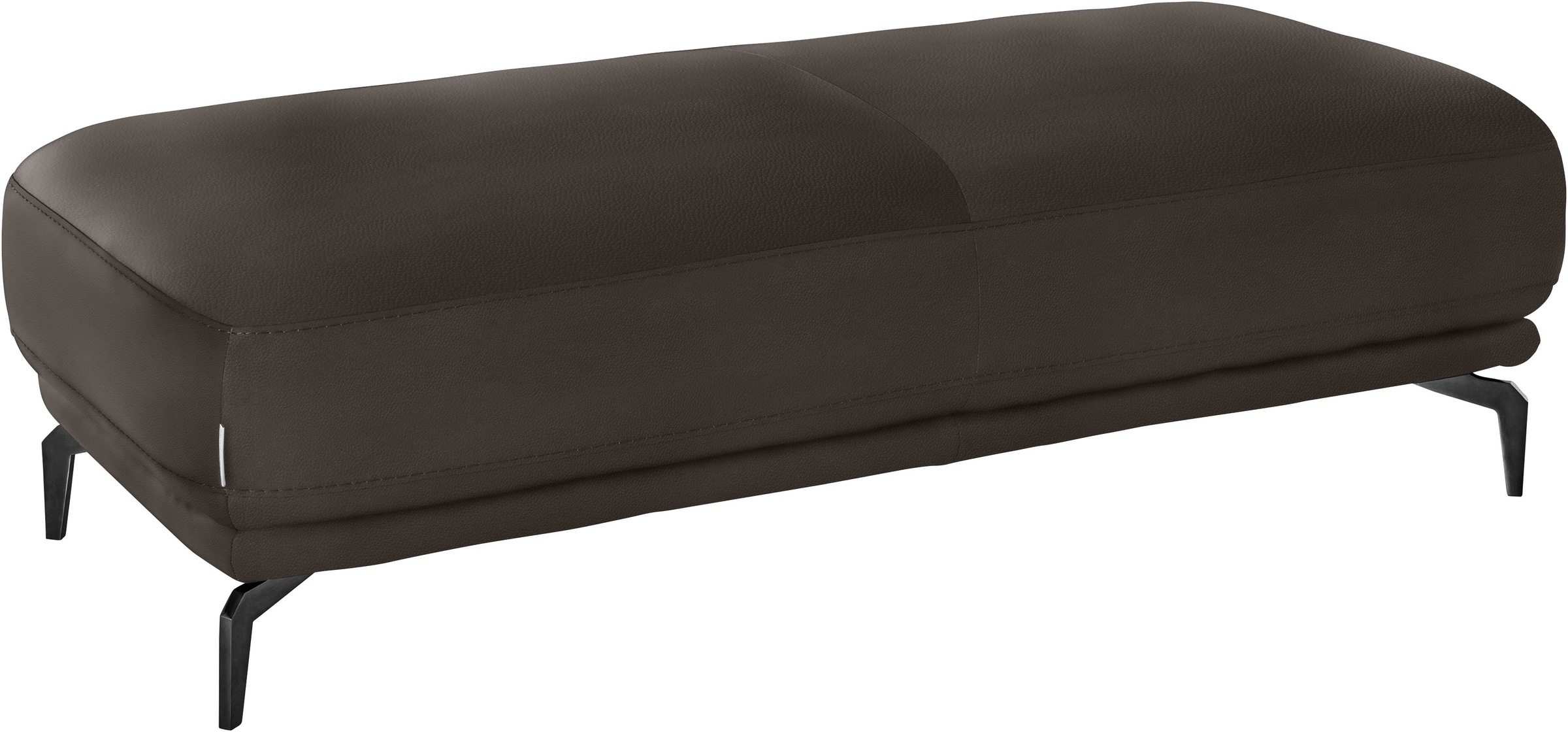 W.SCHILLIG Hocker »montanaa«, mit Metallfüßen in Schwarz pulverbeschichtet, Breite 141 cm