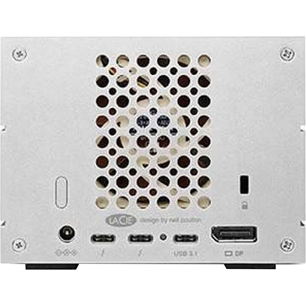 LaCie externe HDD-Festplatte »2big Dock Thunderbolt™ 3«, 3,5 Zoll, Anschluss Thunderbolt 3-USB 2.0-USB 3.0-USB 3.1
