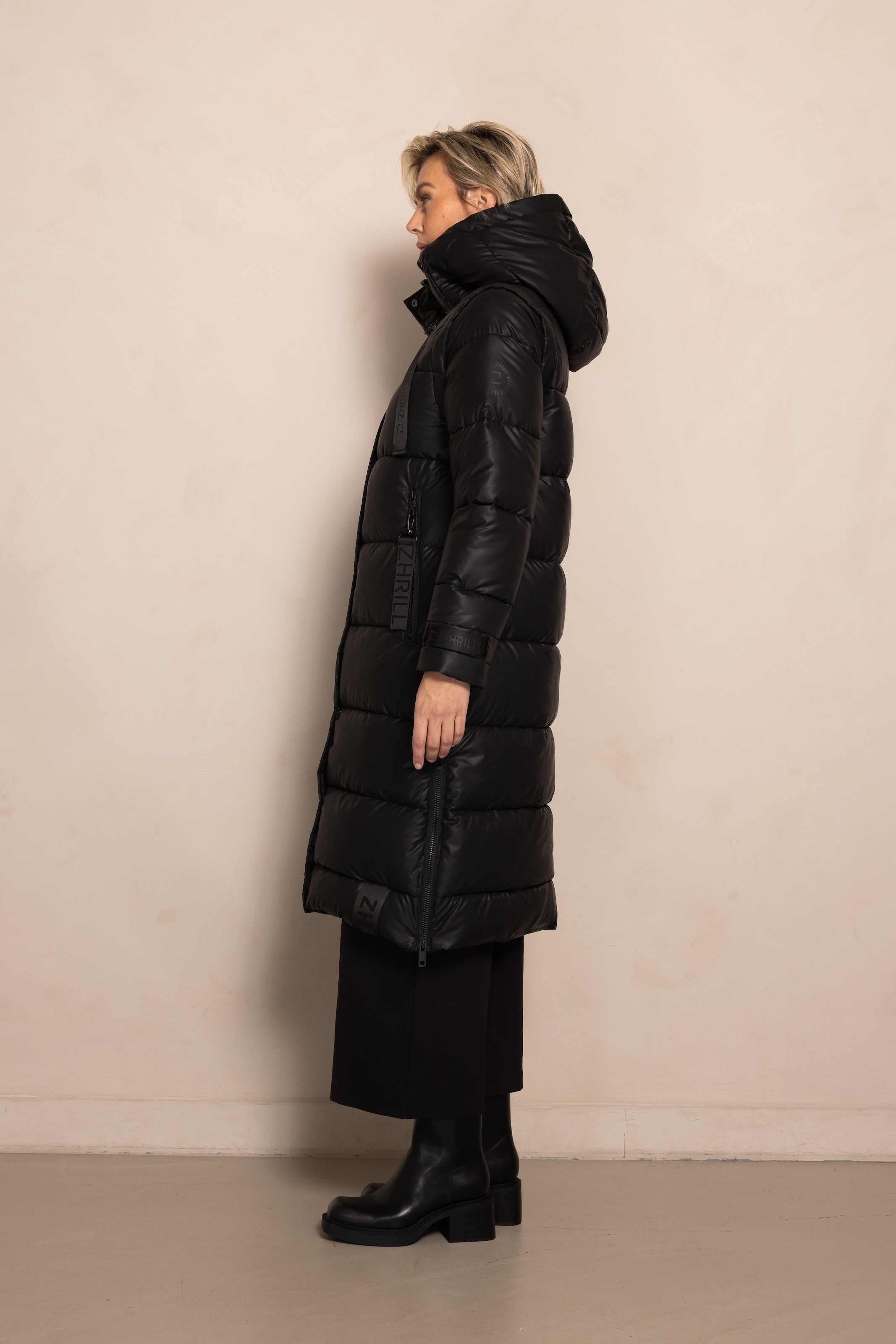 Zhrill Steppmantel »2 in 1 Mantel und Weste« Kapuze abnehmbar