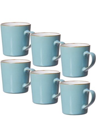 Becher »Kaffeebecher-Set Visby 6tlg, Weiß«, (Set, 6 tlg., Das Set besteht aus 6...