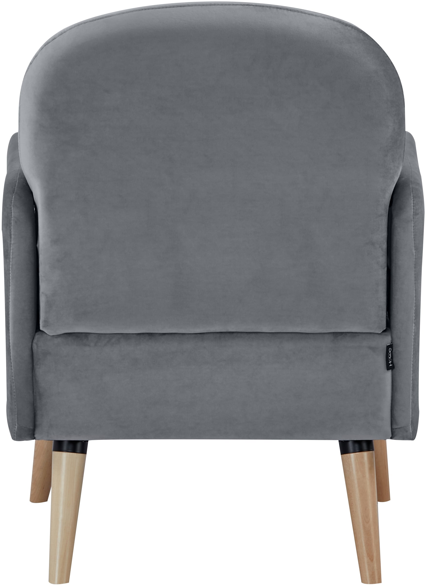Home affaire Sessel »NAFLA, TV-Sessel in Samtvelours und Webstoff«, Relaxsessel individuell kombinierbar
