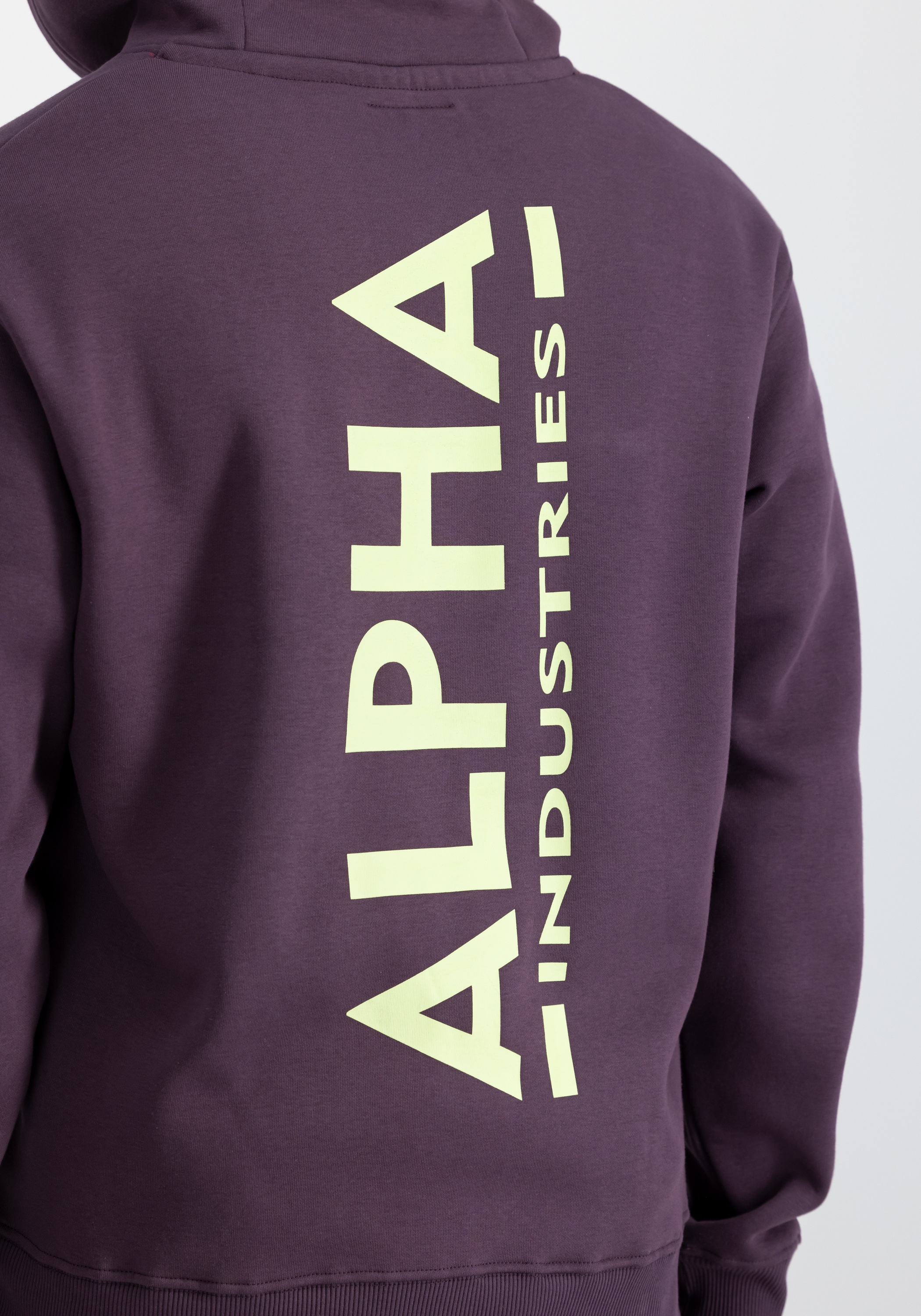 Alpha Industries Hoodie »Alpha Industries Men - Hoodies Back Print Zip Hoodie«