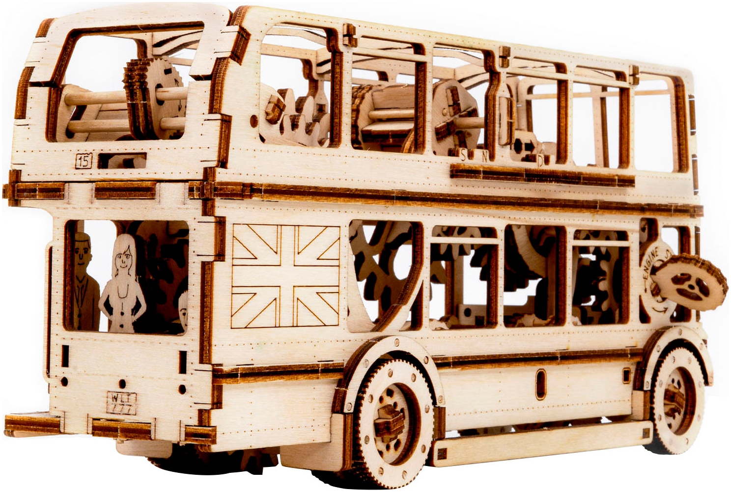 Revell® Modellbausatz »Revell Tiny Adventures, London Bus« 1:40 Made in Europe