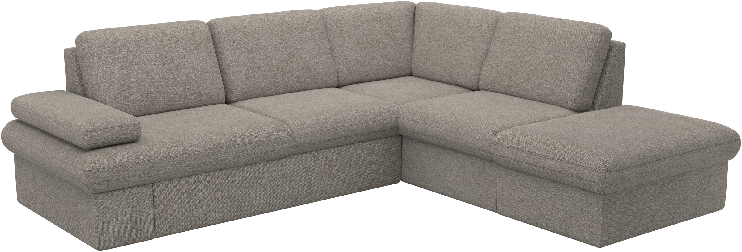sit&more Ecksofa »Moreno«, mit Armteilverstellung,wahlweise mit Bettfunktion