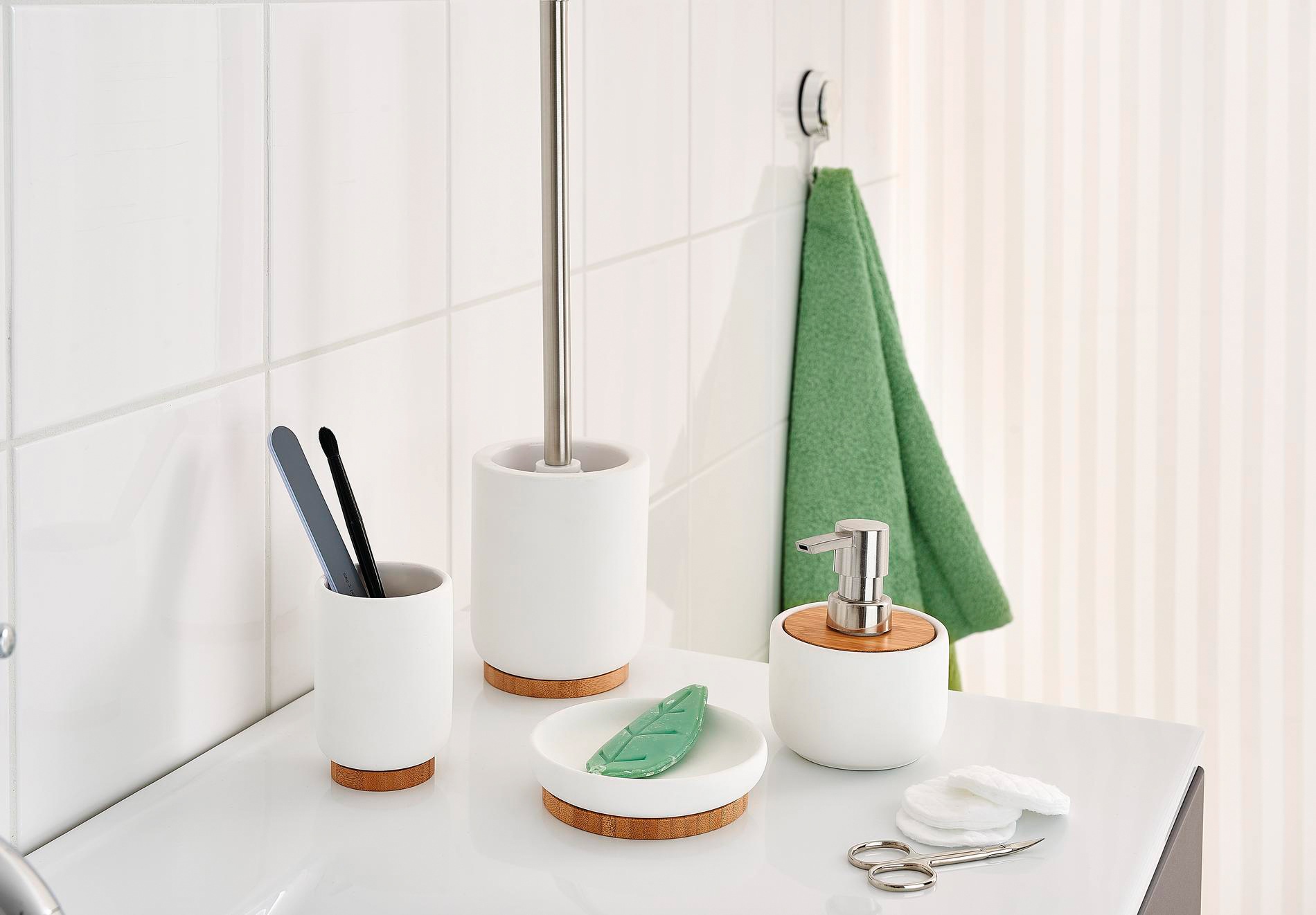 Ridder WC-Garnitur »Fancy«, aus Keramik-Polypropylen, rostfrei