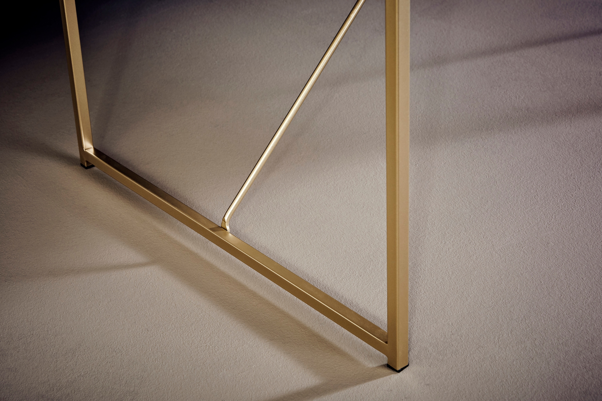 Jahnke Schreibtisch »GLAM DESK«, (1 St.), Sicherheitsglas