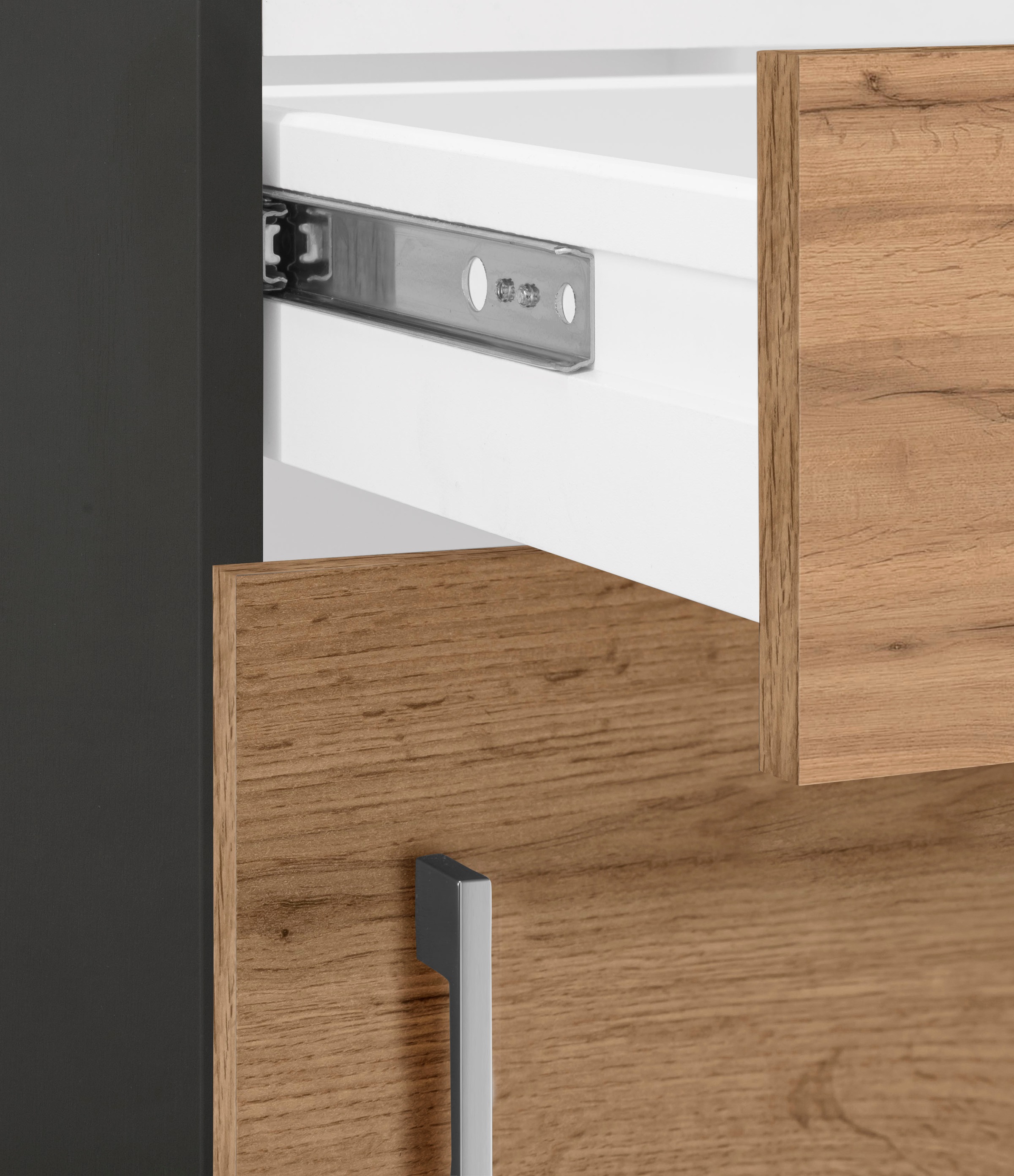 KOCHSTATION Küchenzeile »KS-Colmar«, mit E-Geräten, Breite 300 cm